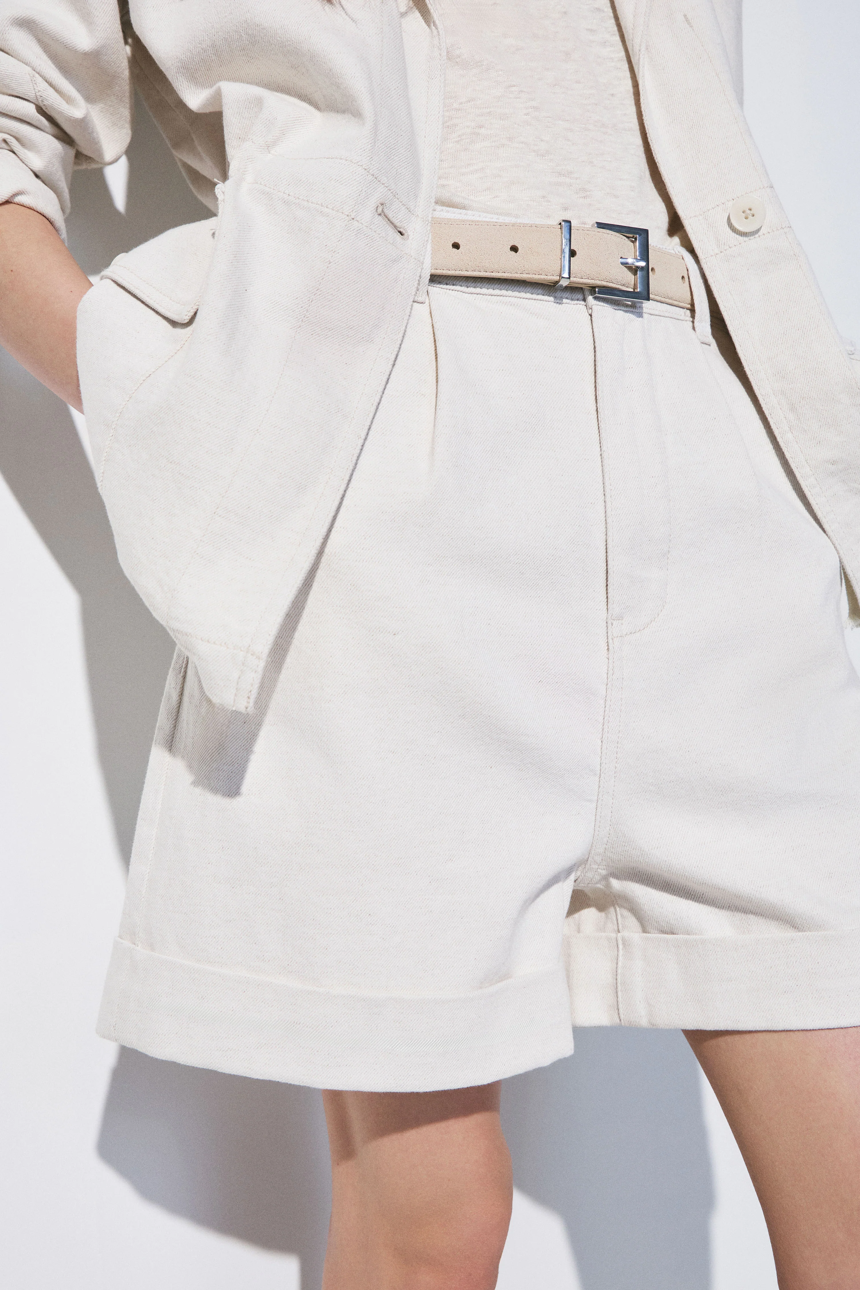 SUEDE LEATHER BELT - Image 2