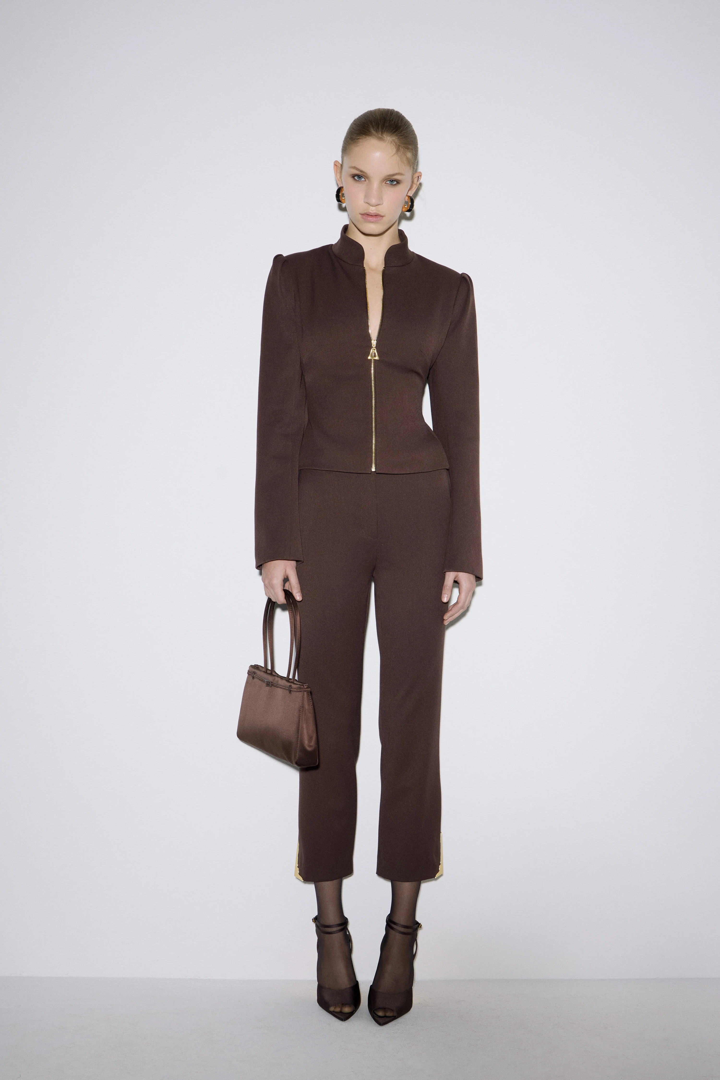 100% SILK SHOULDER BAG - Image 6