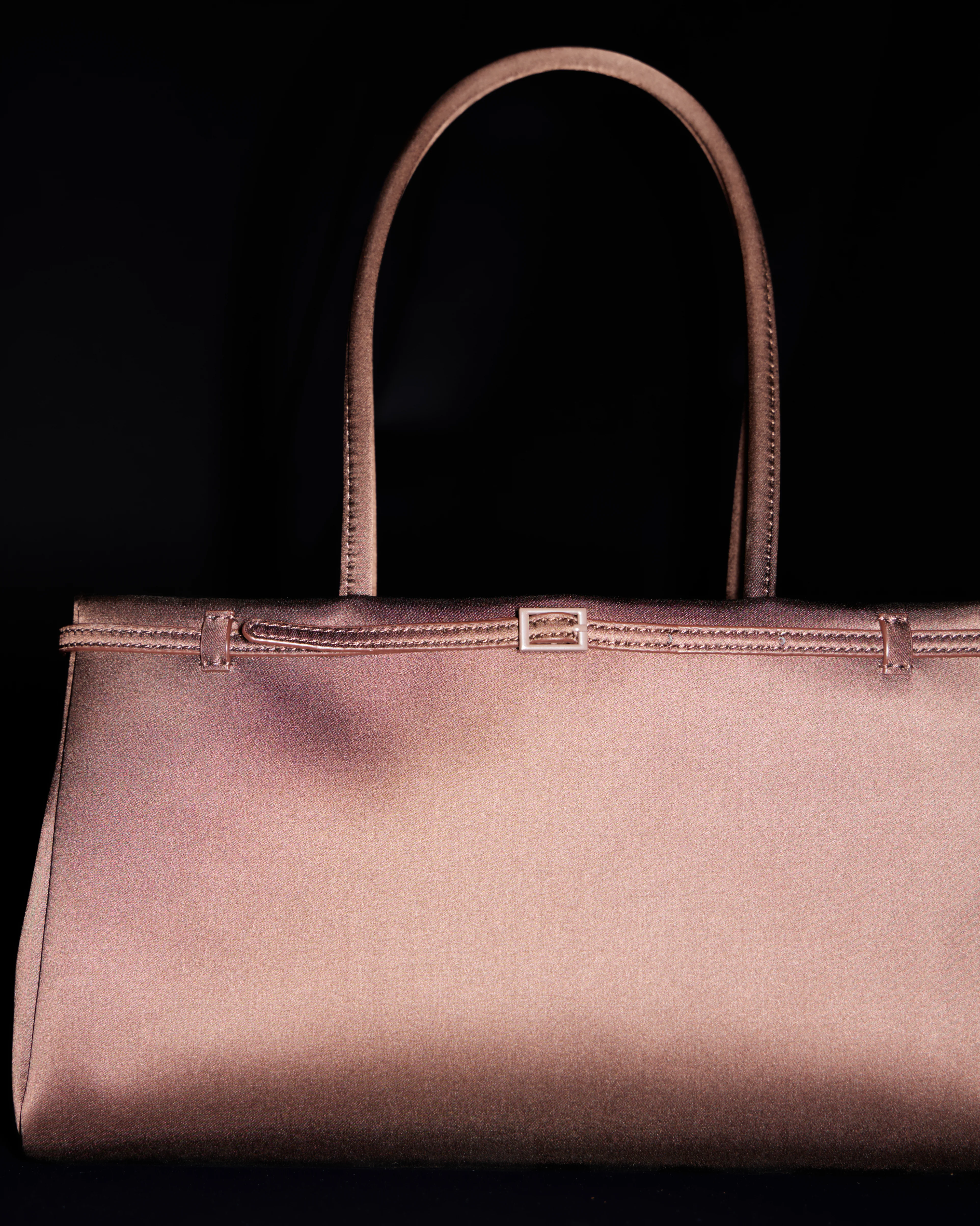 100% SILK SHOULDER BAG - Image 7