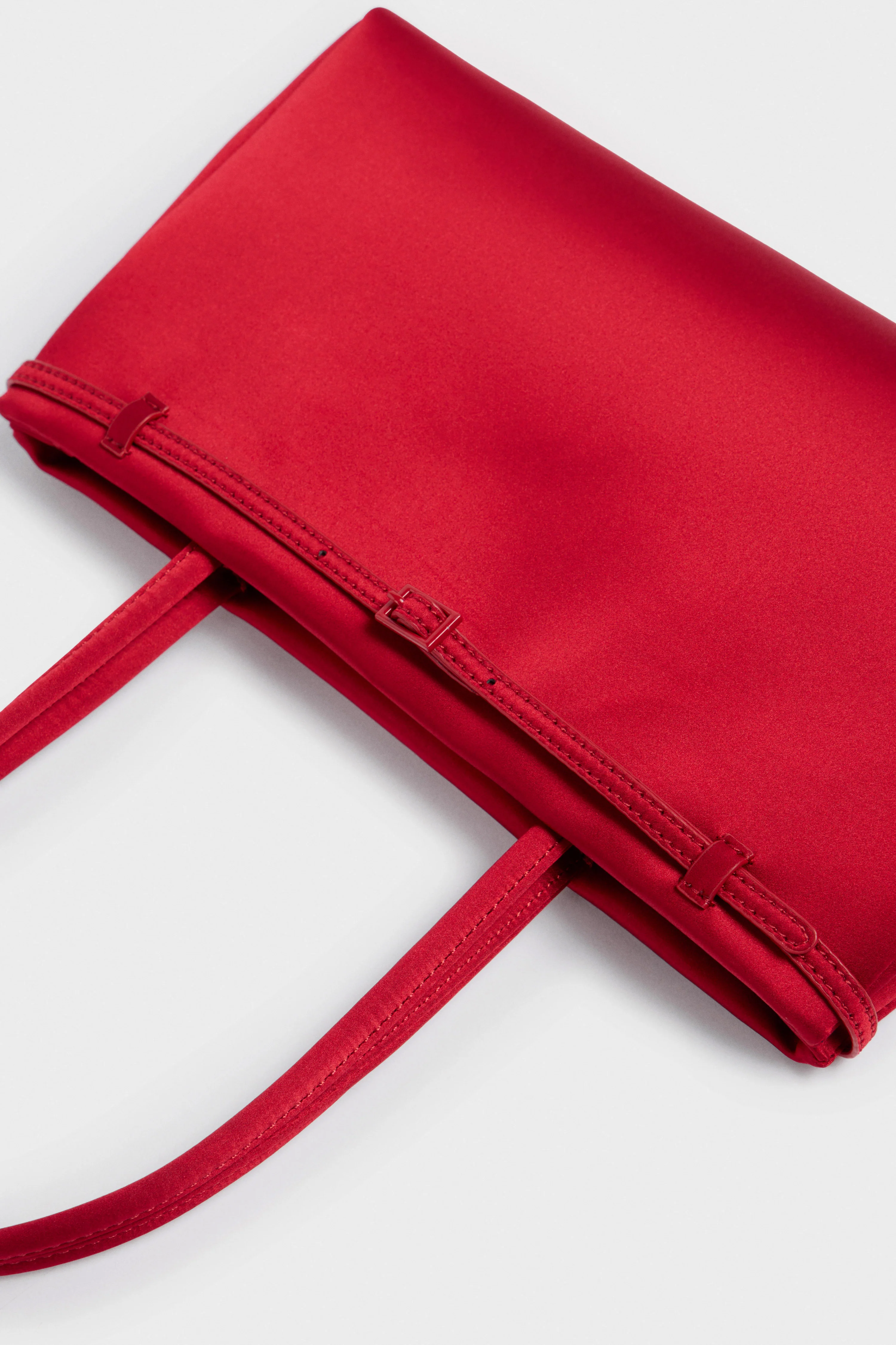 100% SILK SHOULDER BAG - Image 5