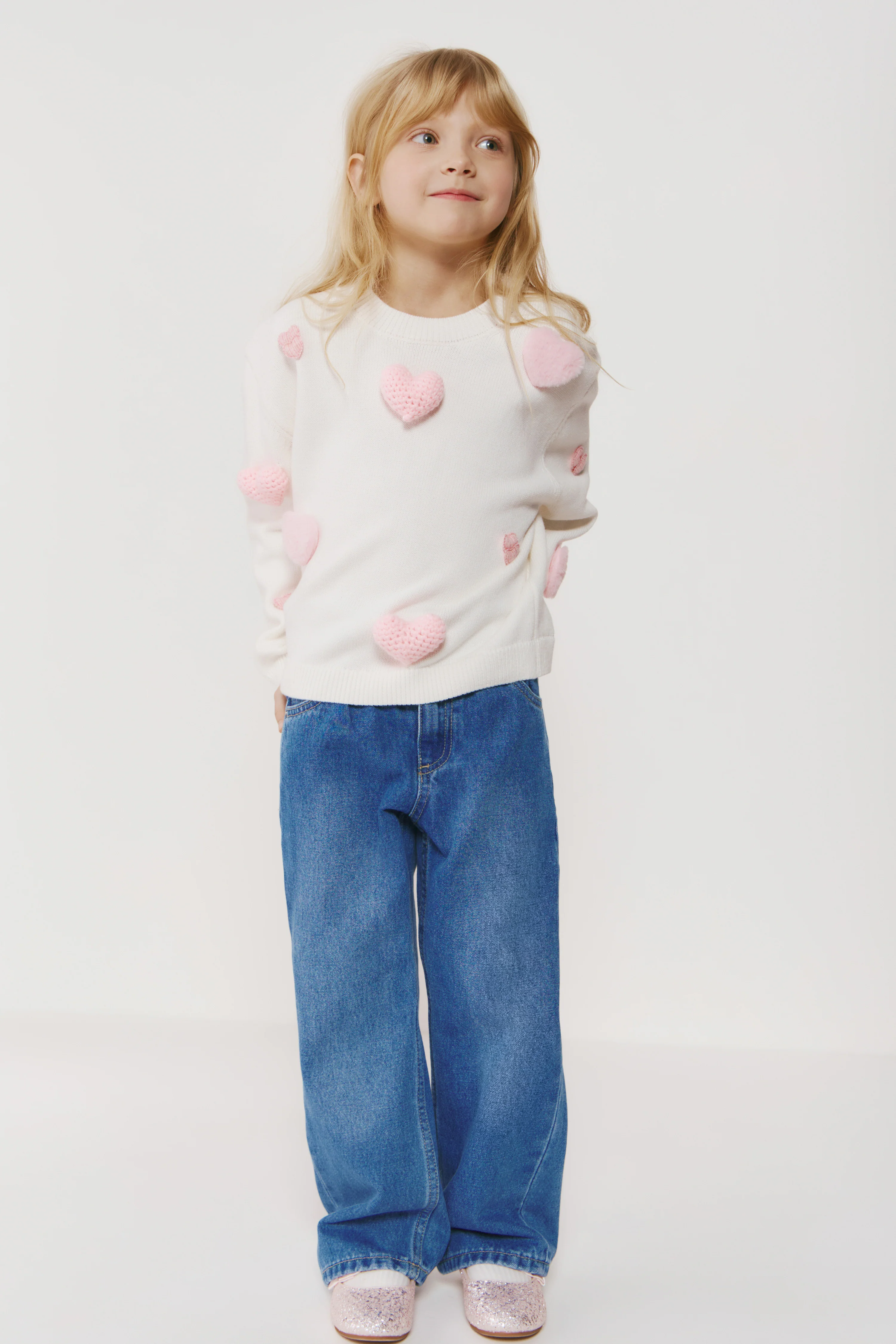 APPLIQUÉ-DETAIL SWEATER - Image 3