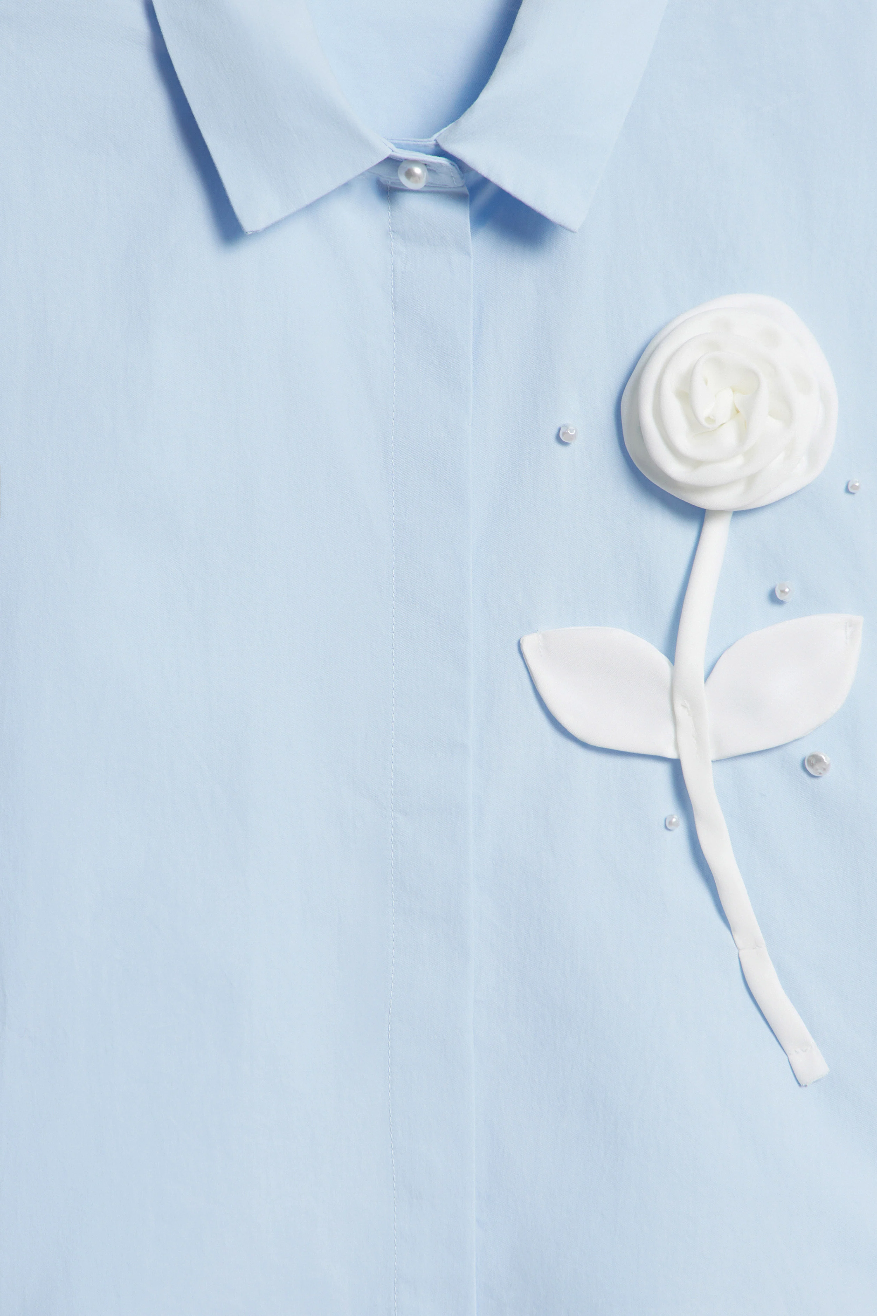 APPLIQUÉD COTTON SHIRT - Image 6