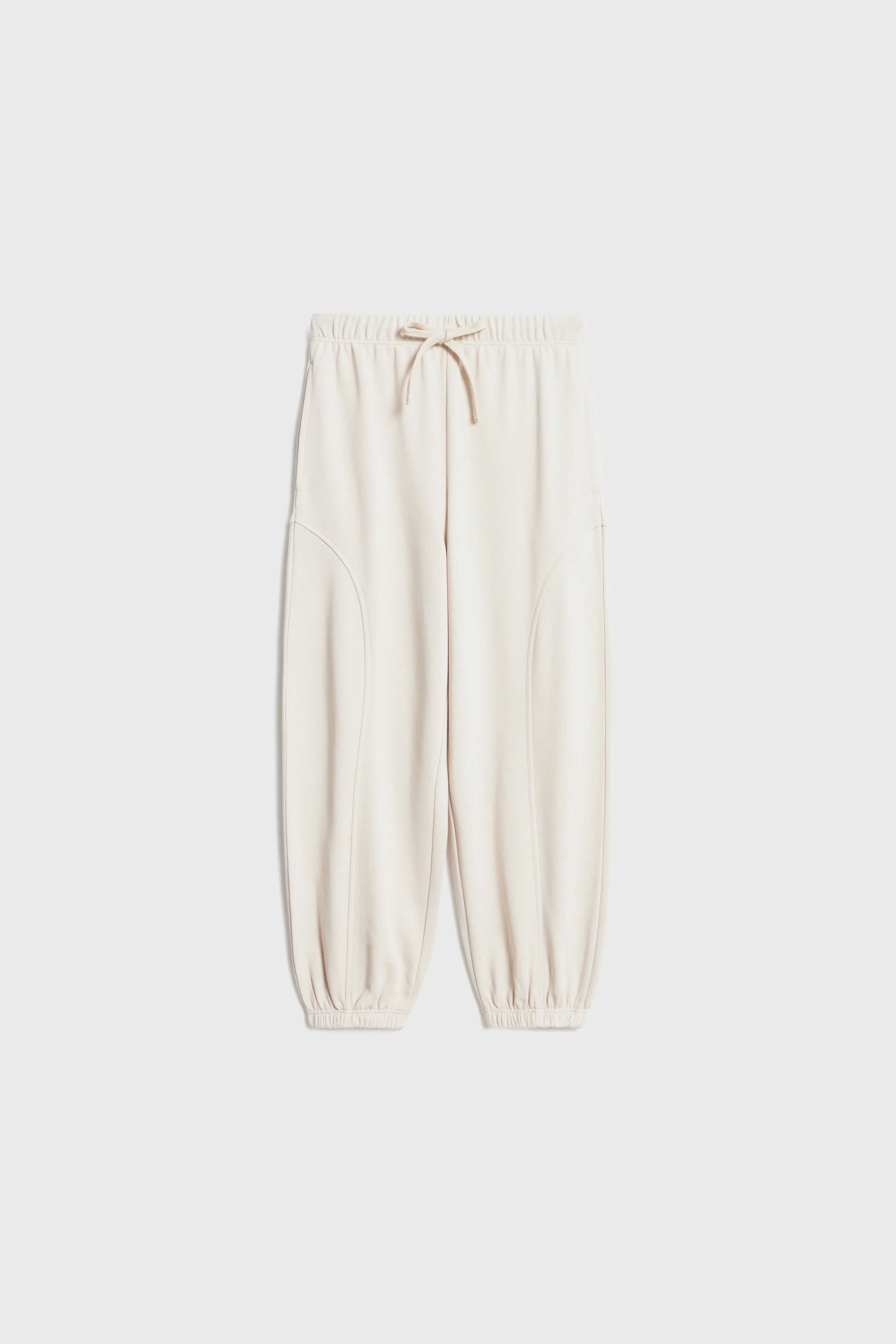 BAGGY-FIT FRENCH TERRY TROUSERS - Image 3