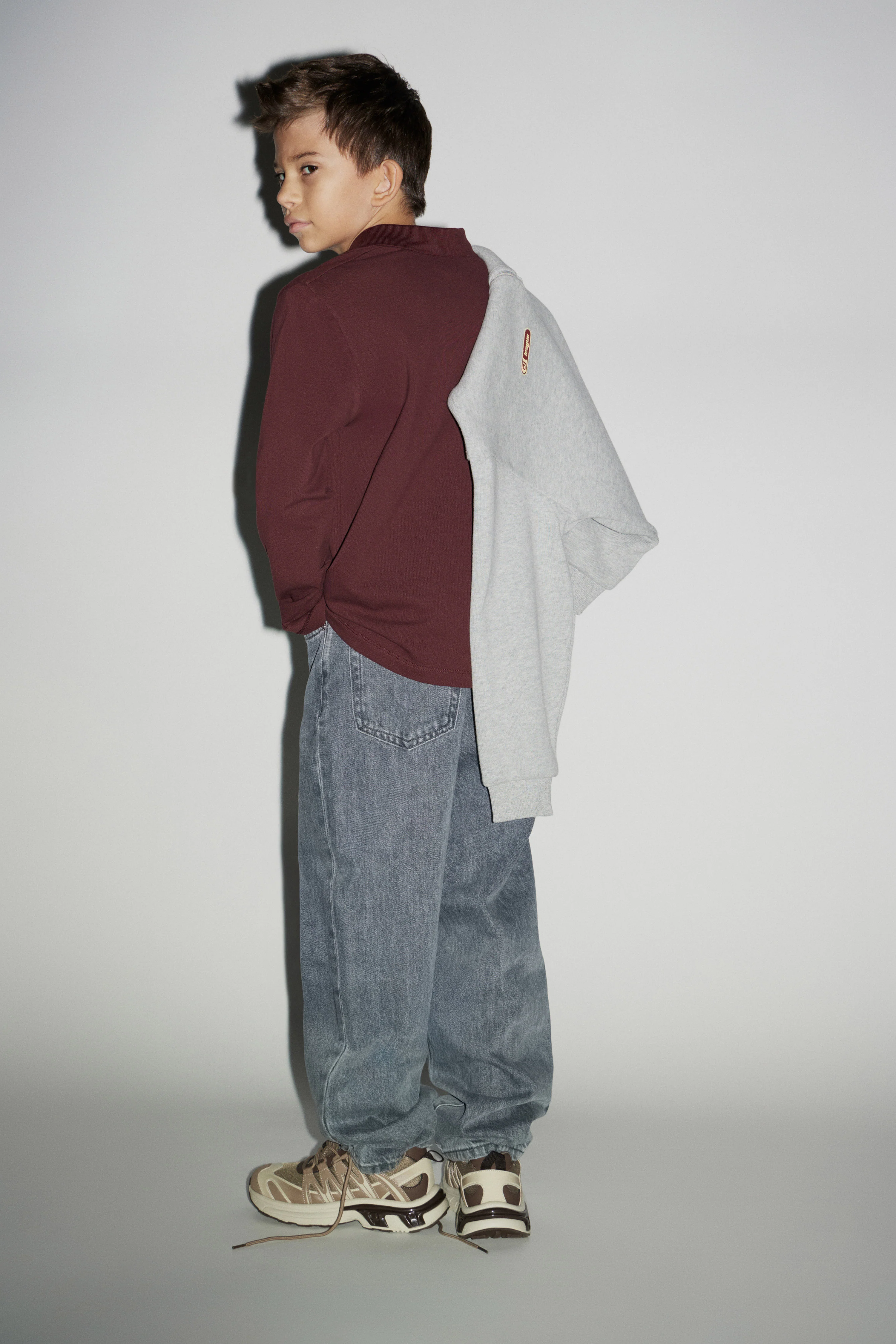 BAGGY JEANS WITH AN ELASTICATED WAISTBAND - Image 4