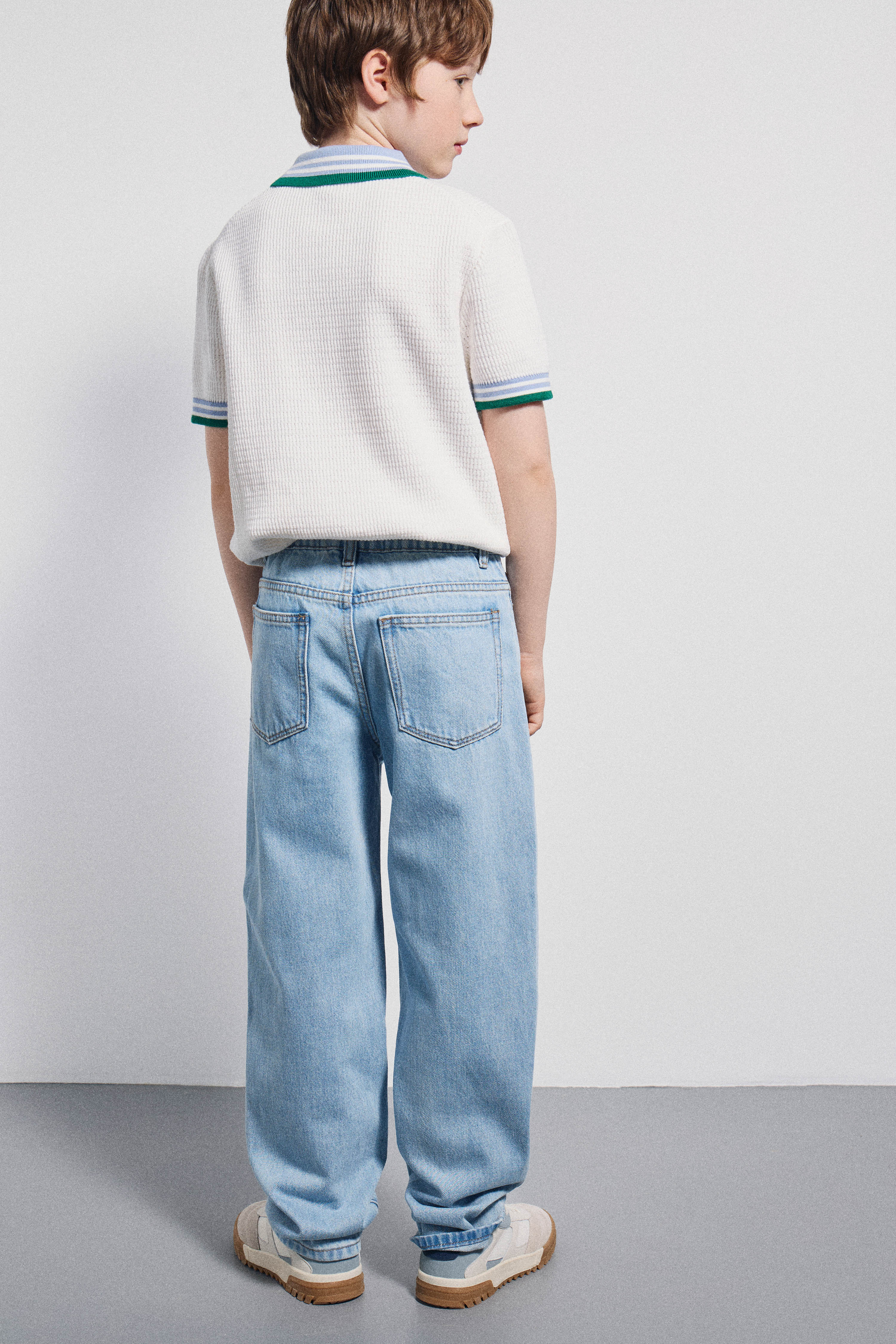 BAGGY JEANS WITH AN ELASTICATED WAISTBAND - Image 3