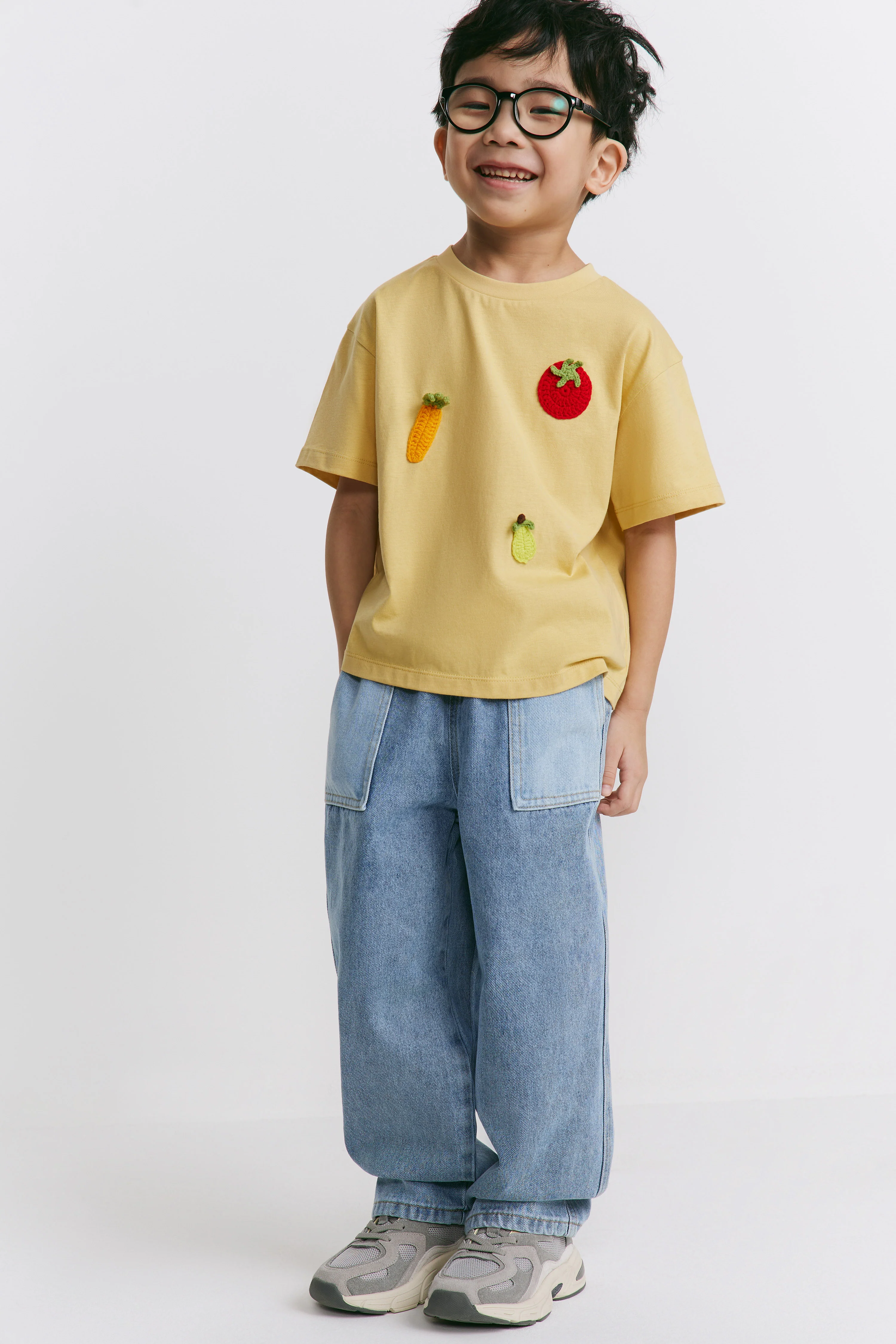 BAGGY JEANS WITH ELASTIC WAISTBAND - Image 3