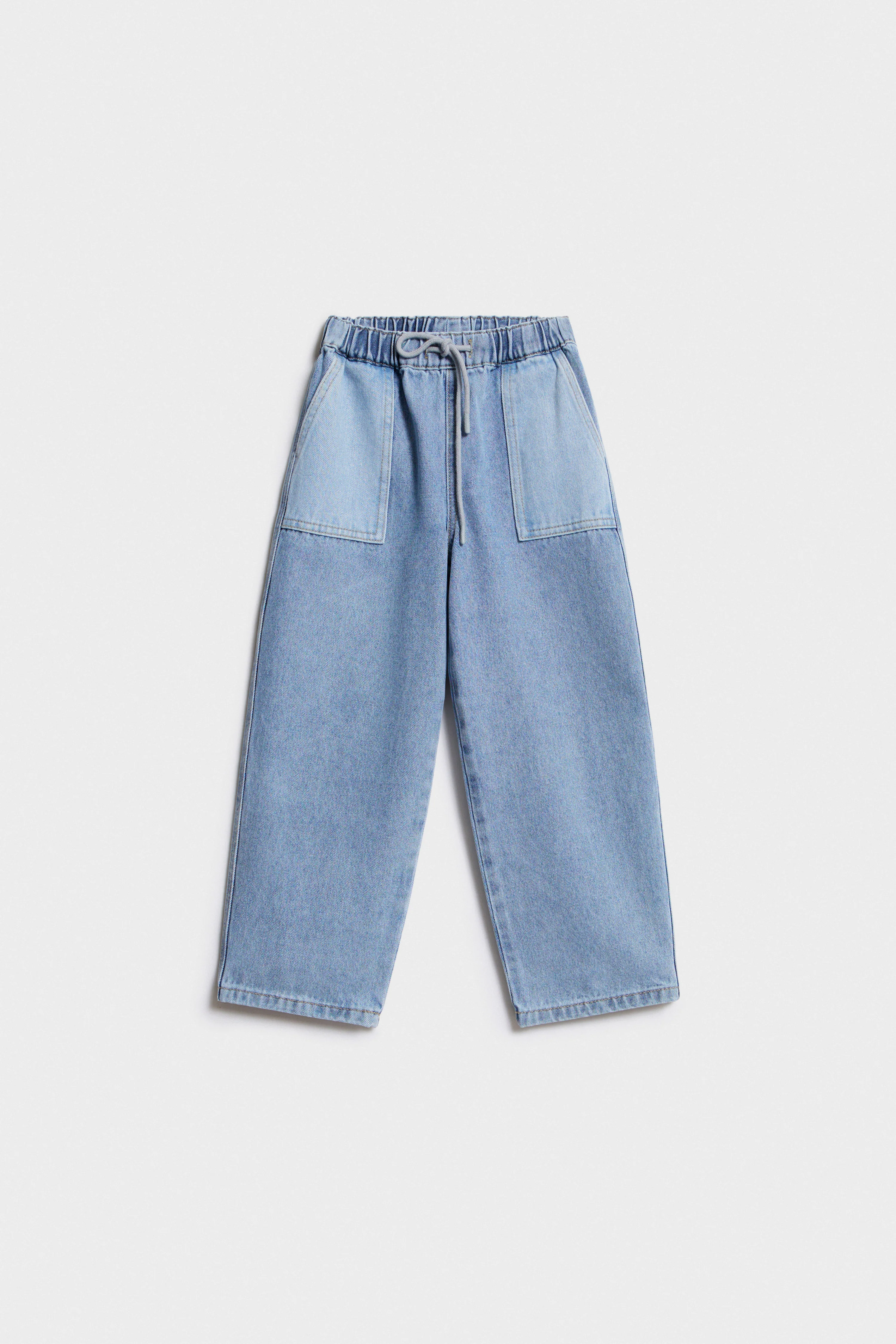 BAGGY JEANS WITH ELASTIC WAISTBAND - Image 5