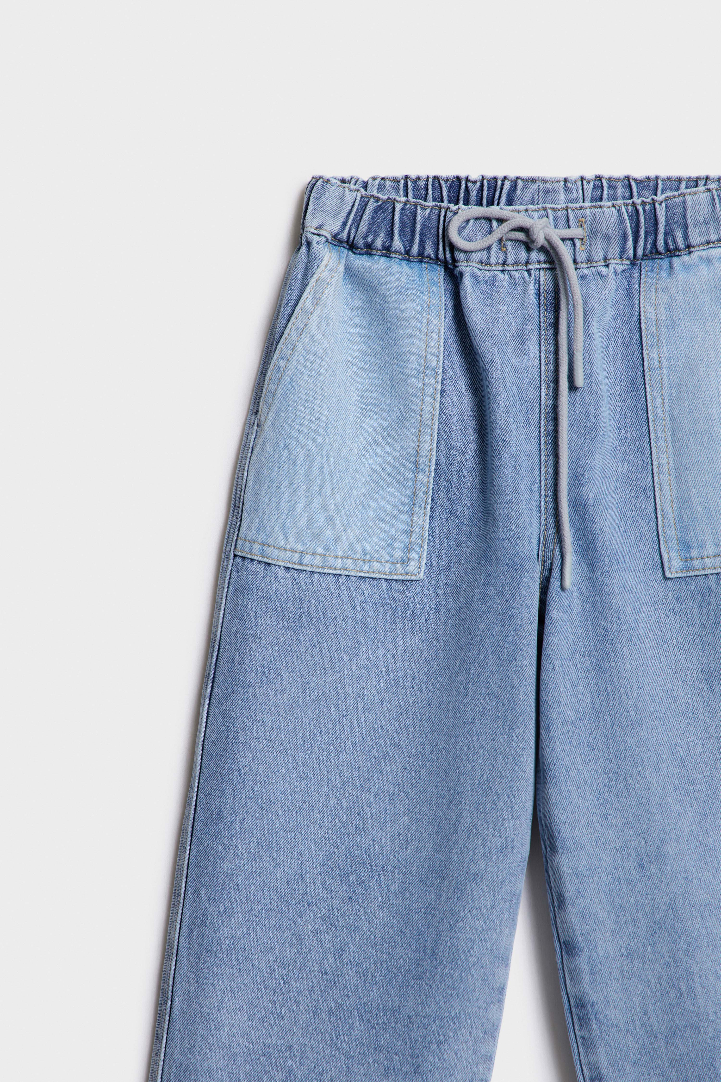 BAGGY JEANS WITH ELASTIC WAISTBAND - Image 7