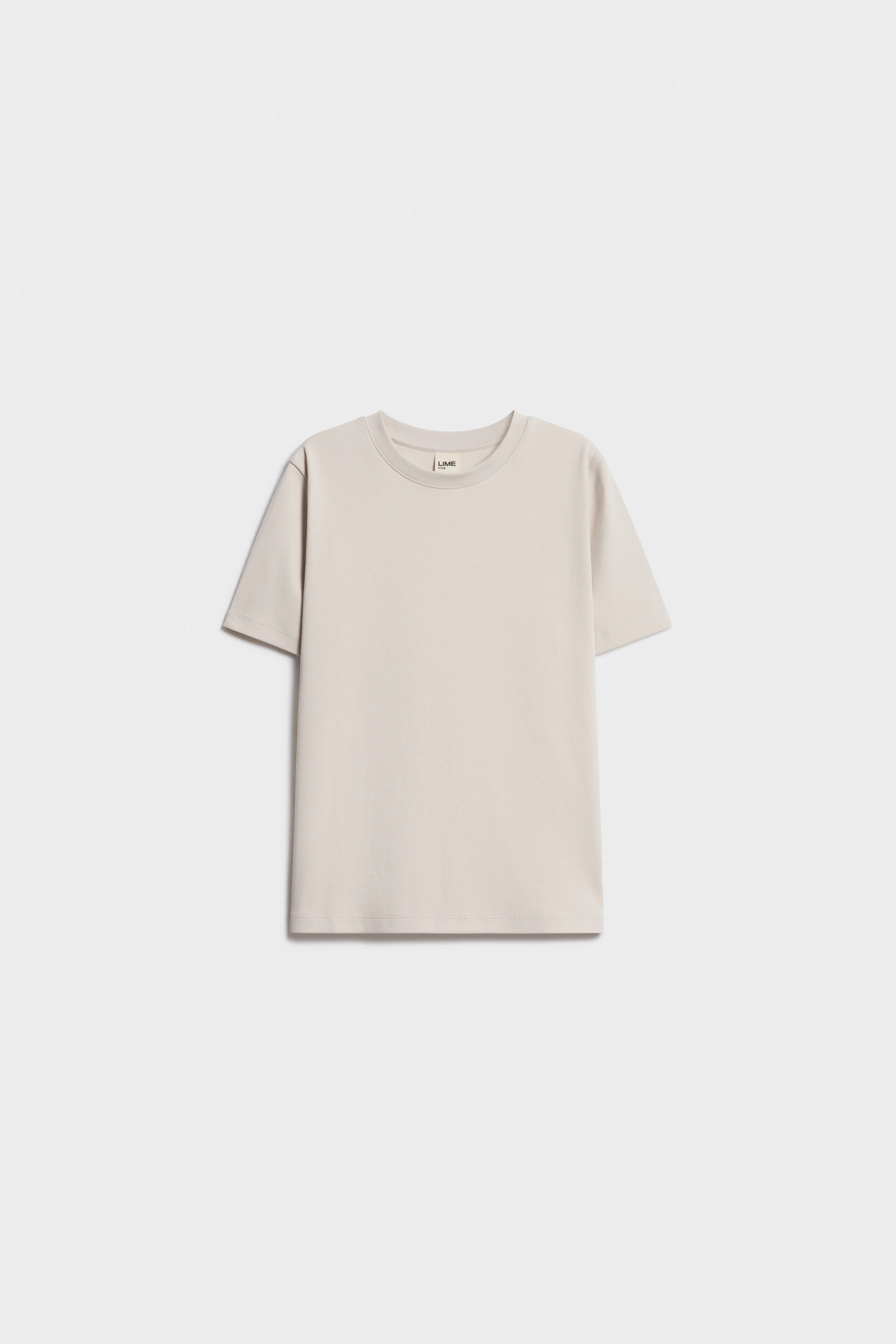 BASIC COTTON BLEND T-SHIRT - Image 4