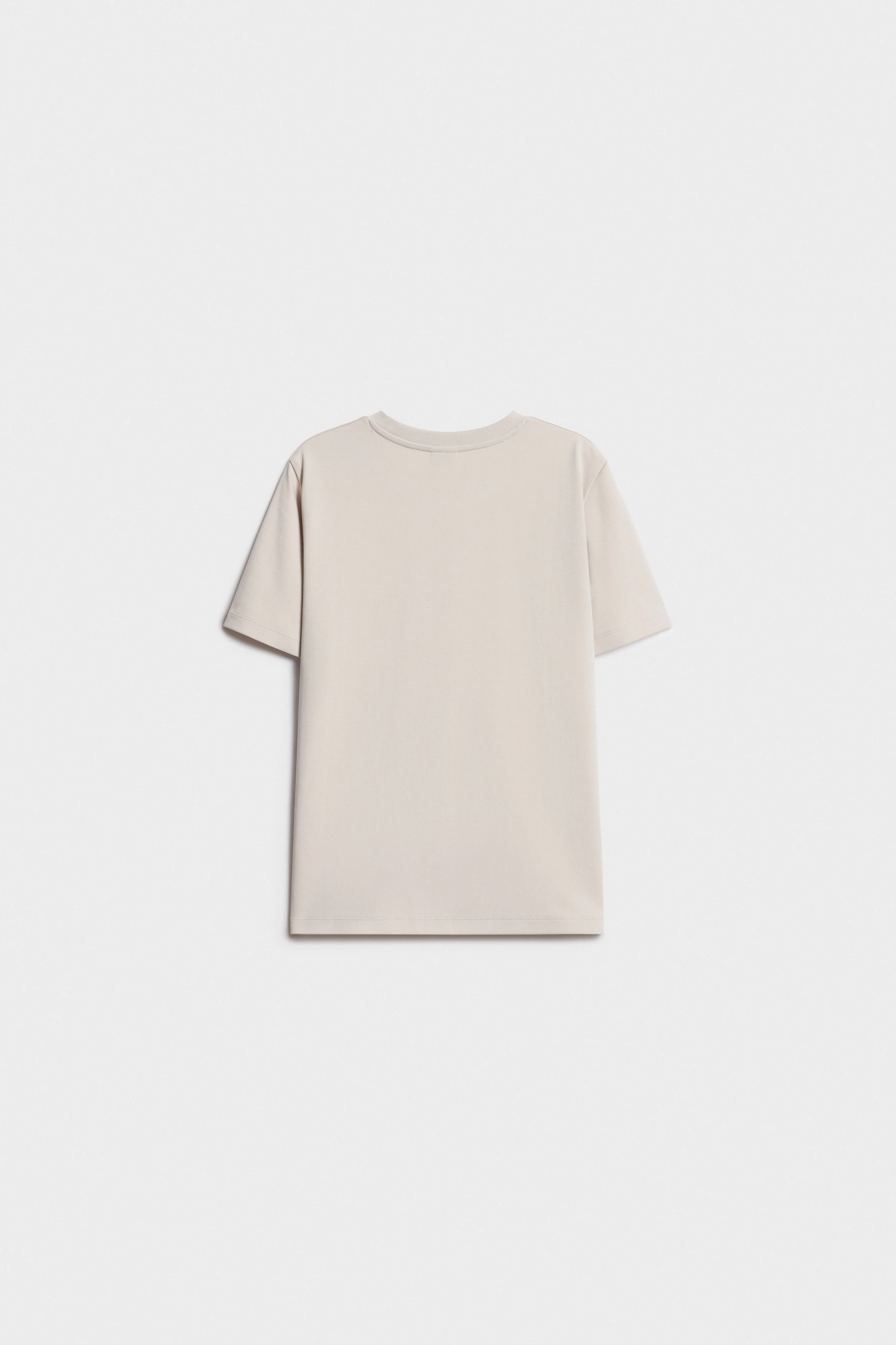 BASIC COTTON BLEND T-SHIRT - Image 5