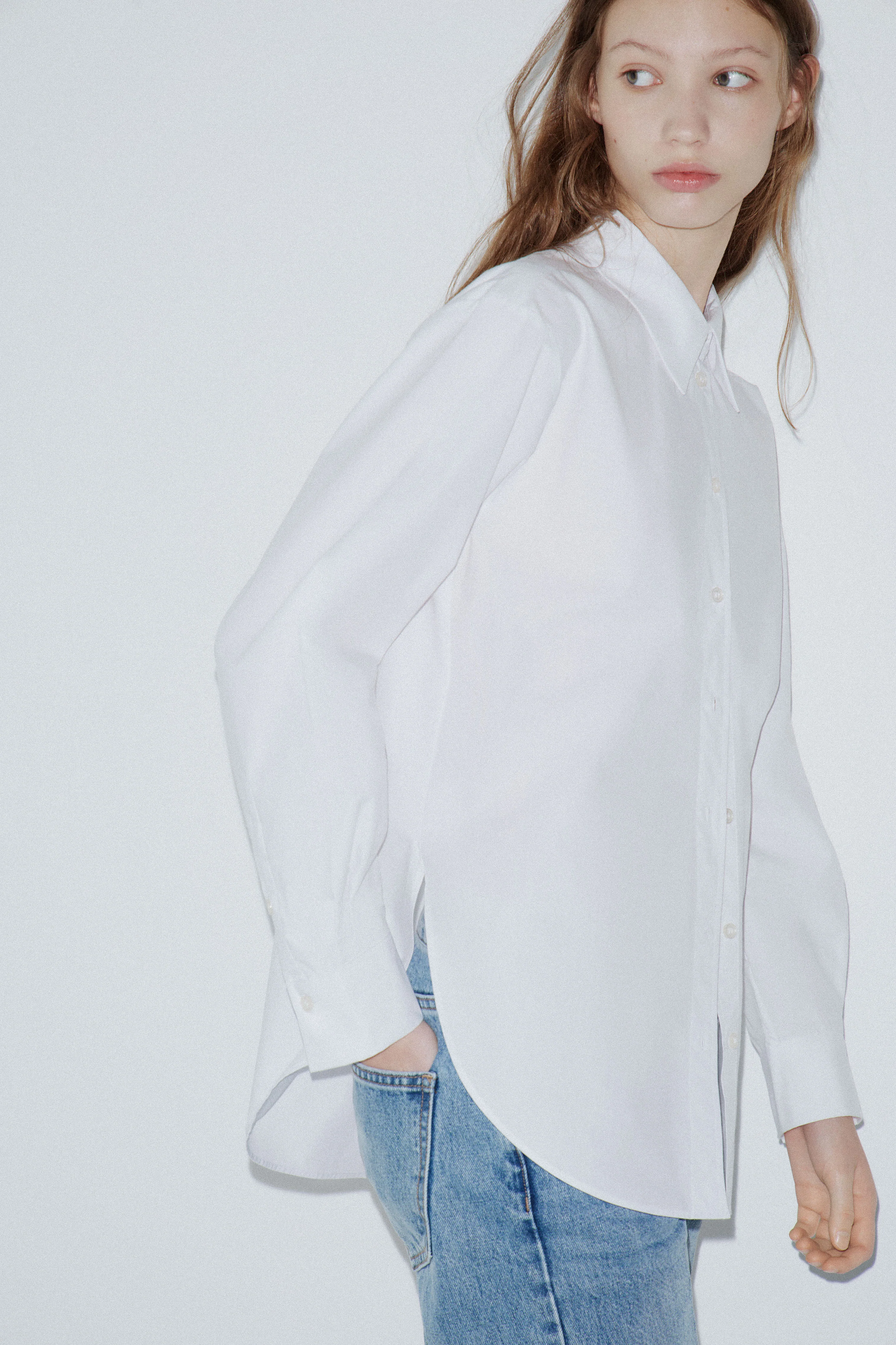 BASIC COTTON SHIRT - Image 3