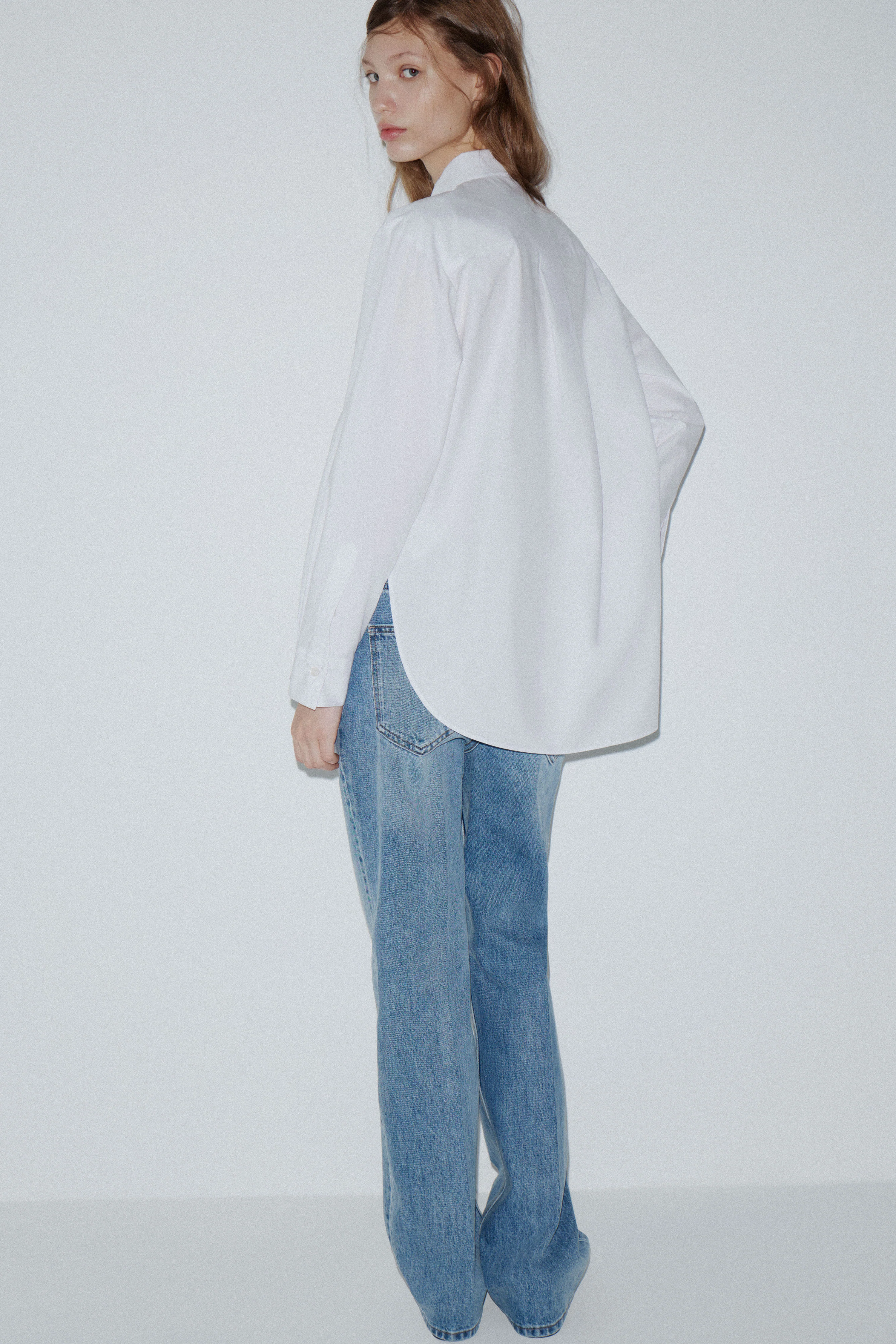 BASIC COTTON SHIRT - Image 4