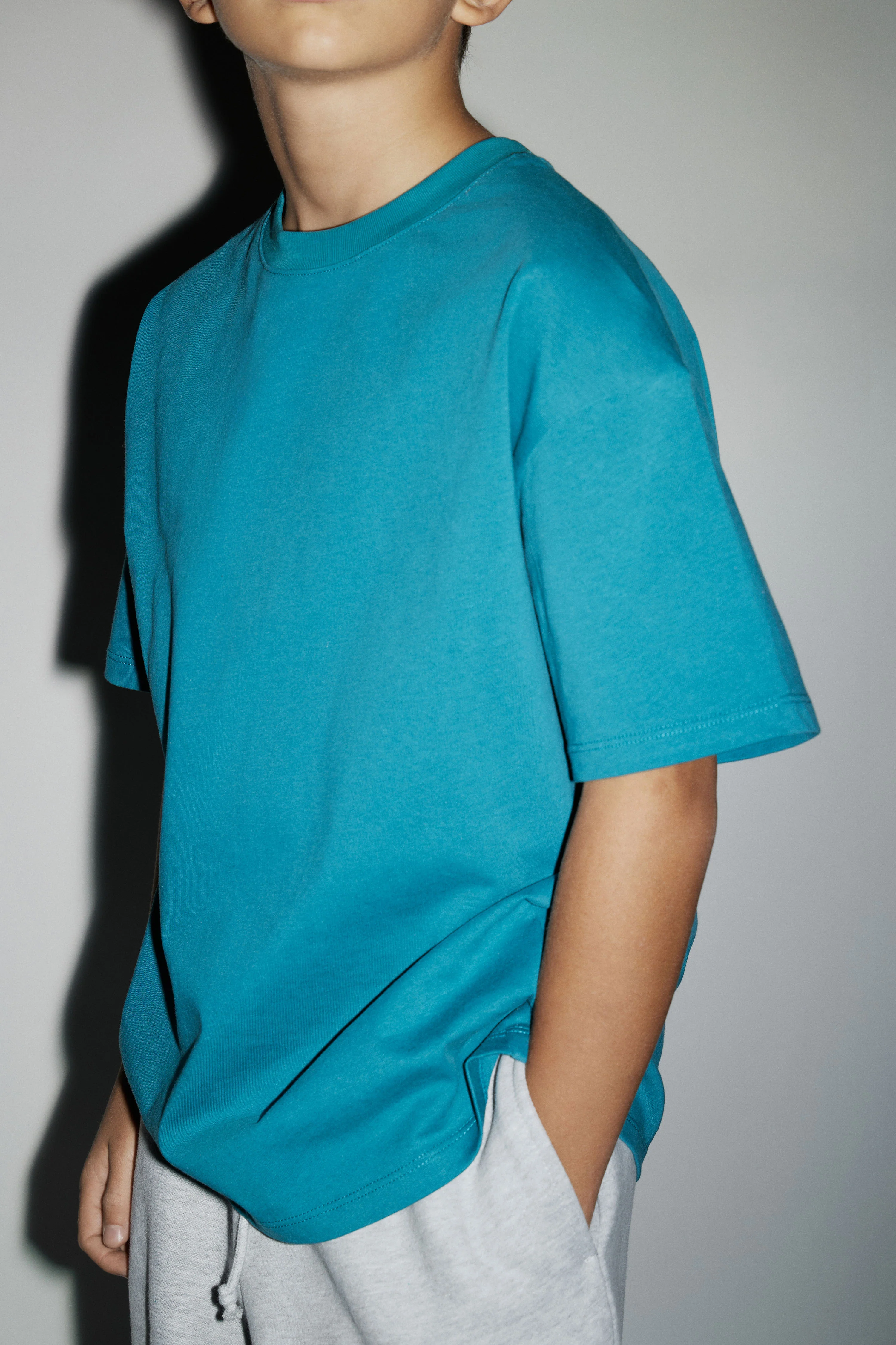 BASIC COTTON T-SHIRT - Image 3