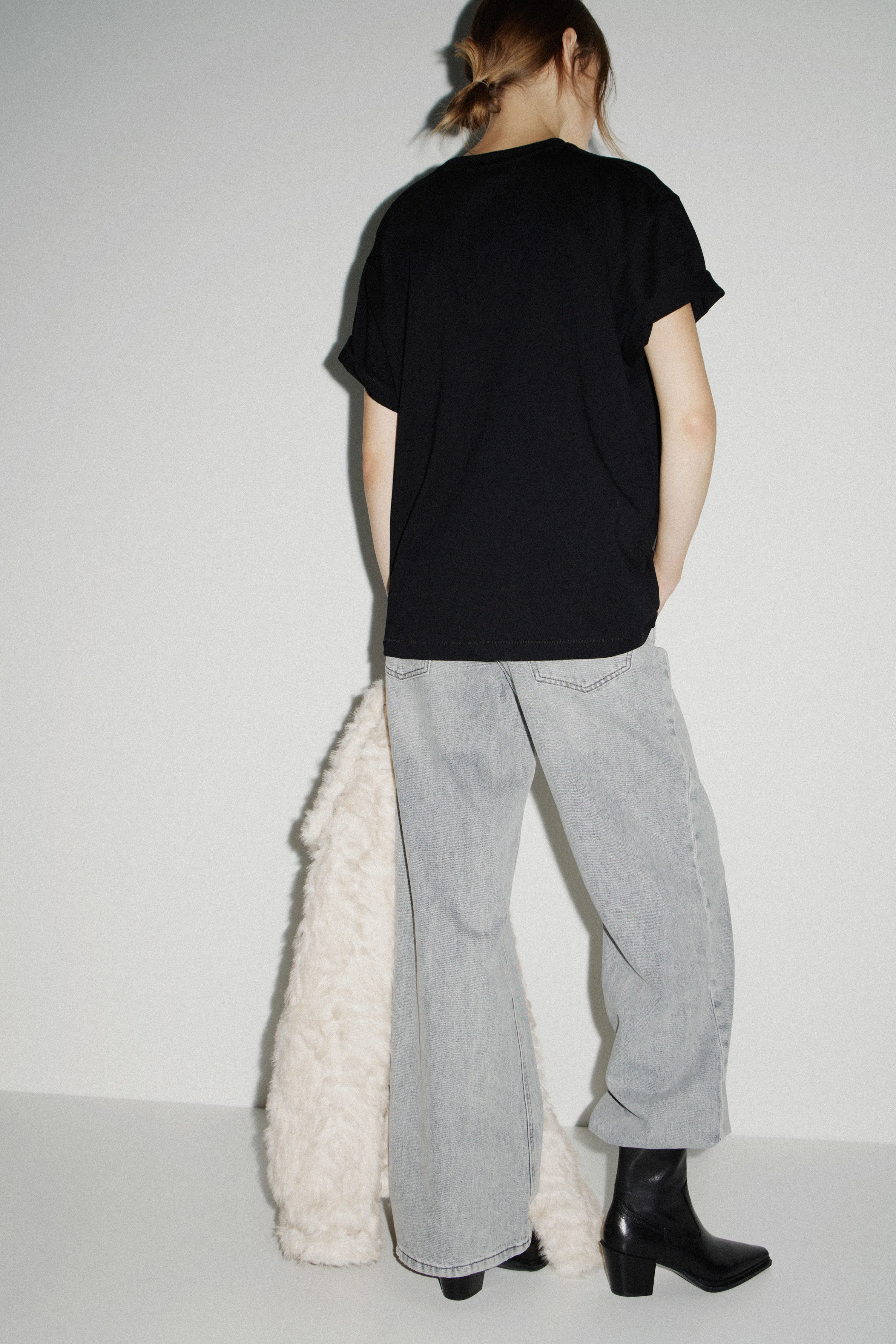 BASIC COTTON T-SHIRT - Image 5