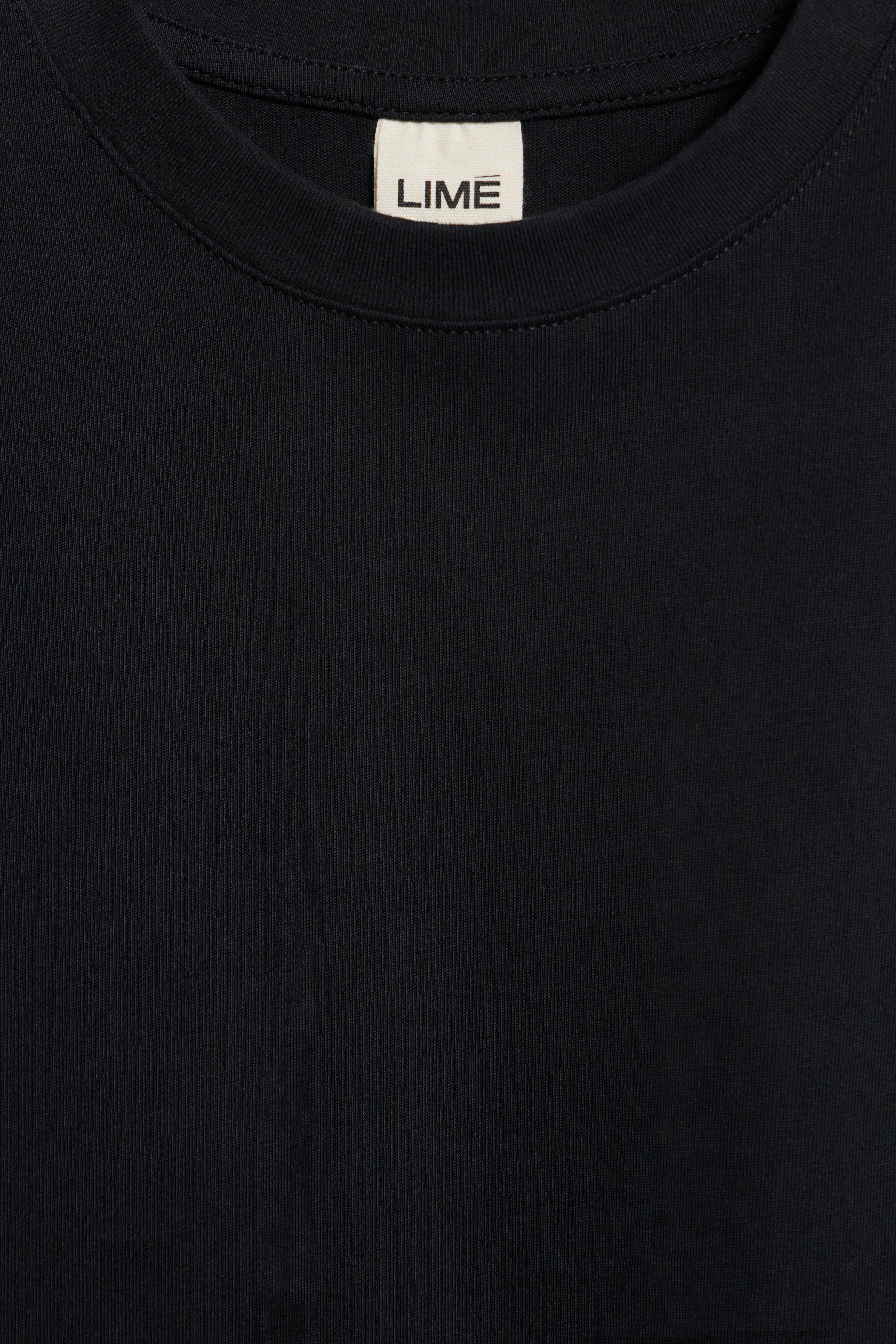BASIC COTTON T-SHIRT WITH LONG SLEEVES - Image 3