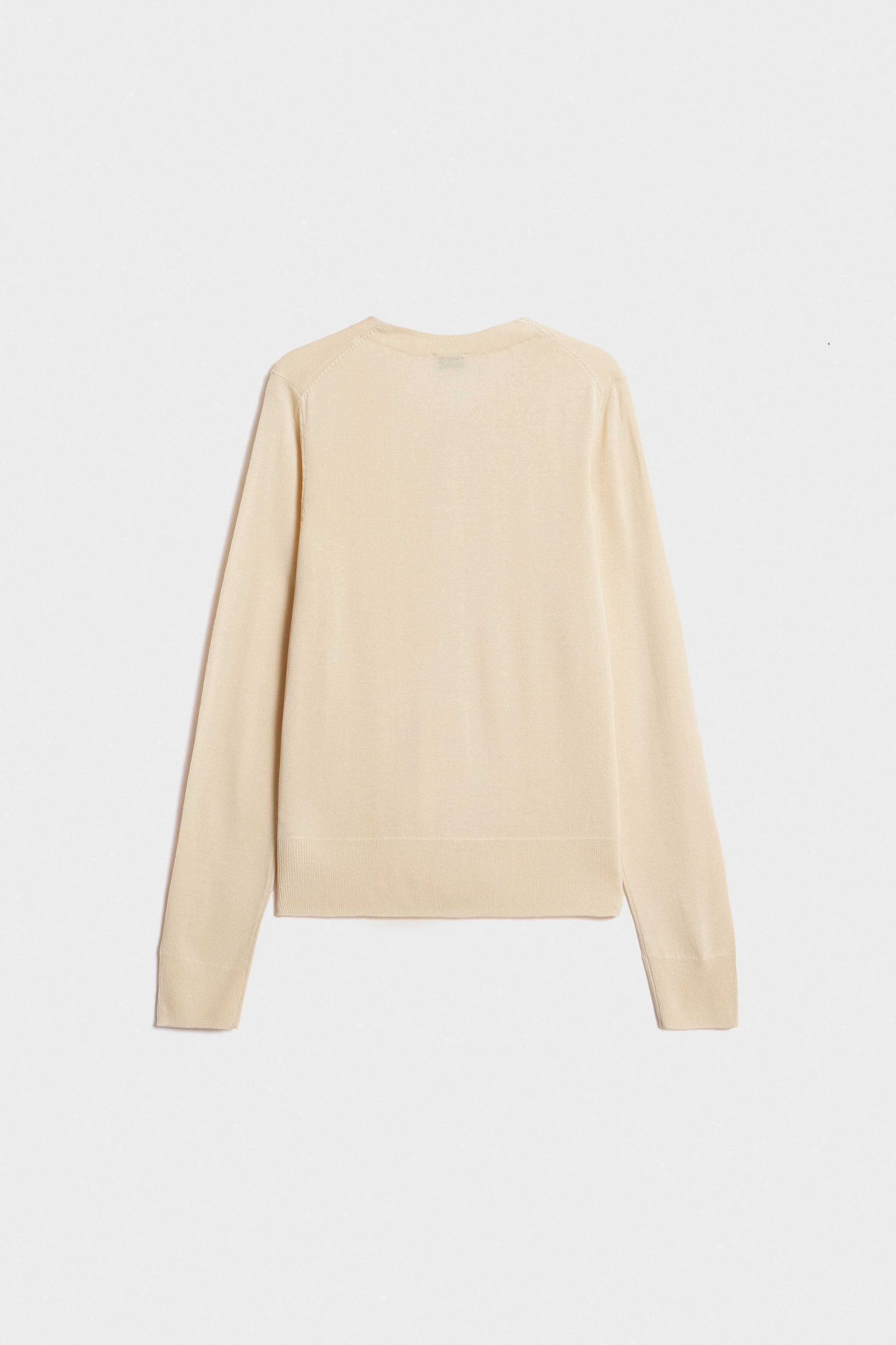 BASIC FINE-KNIT CARDIGAN - Image 7