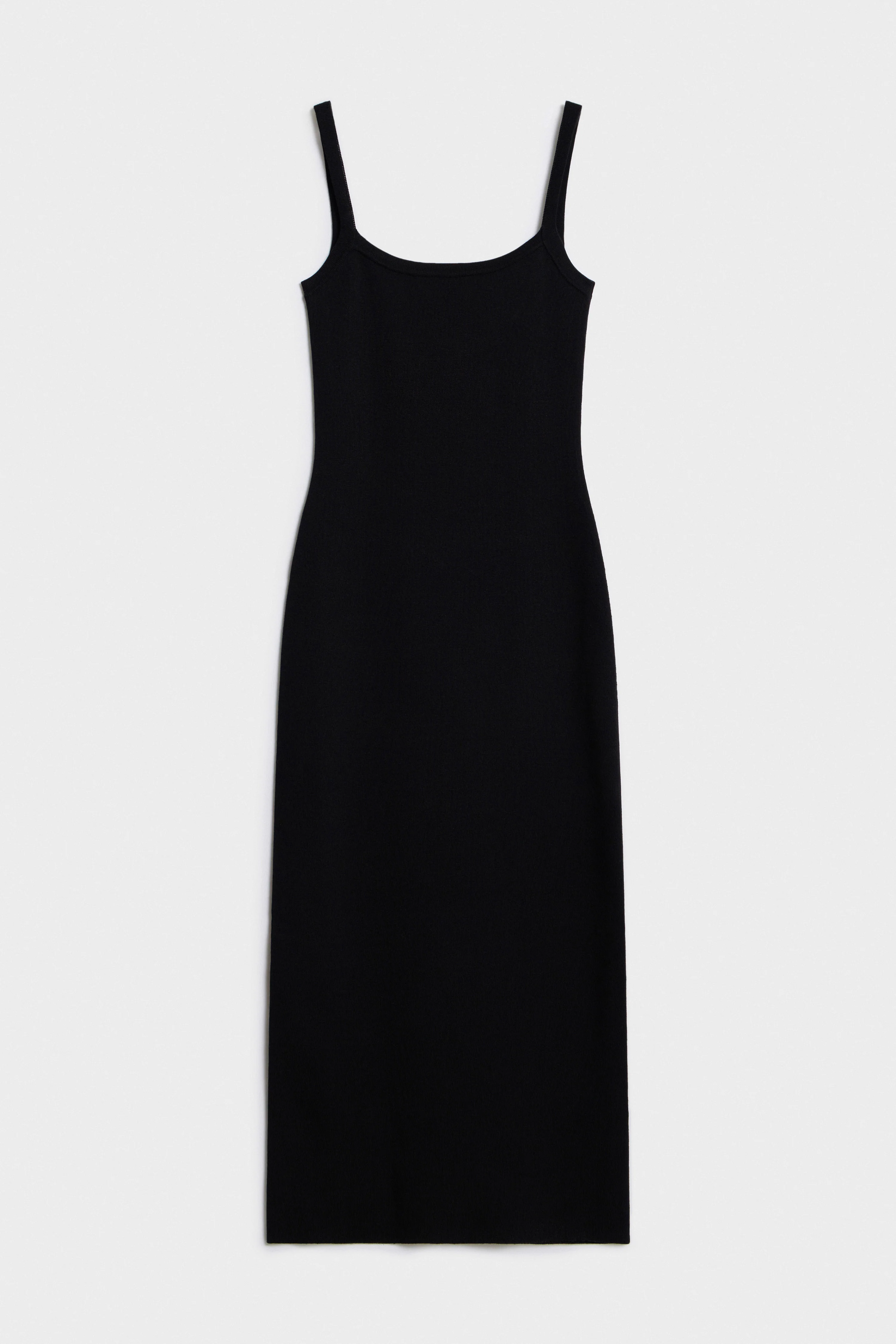 BASIC FINE-KNIT DRESS - Image 4