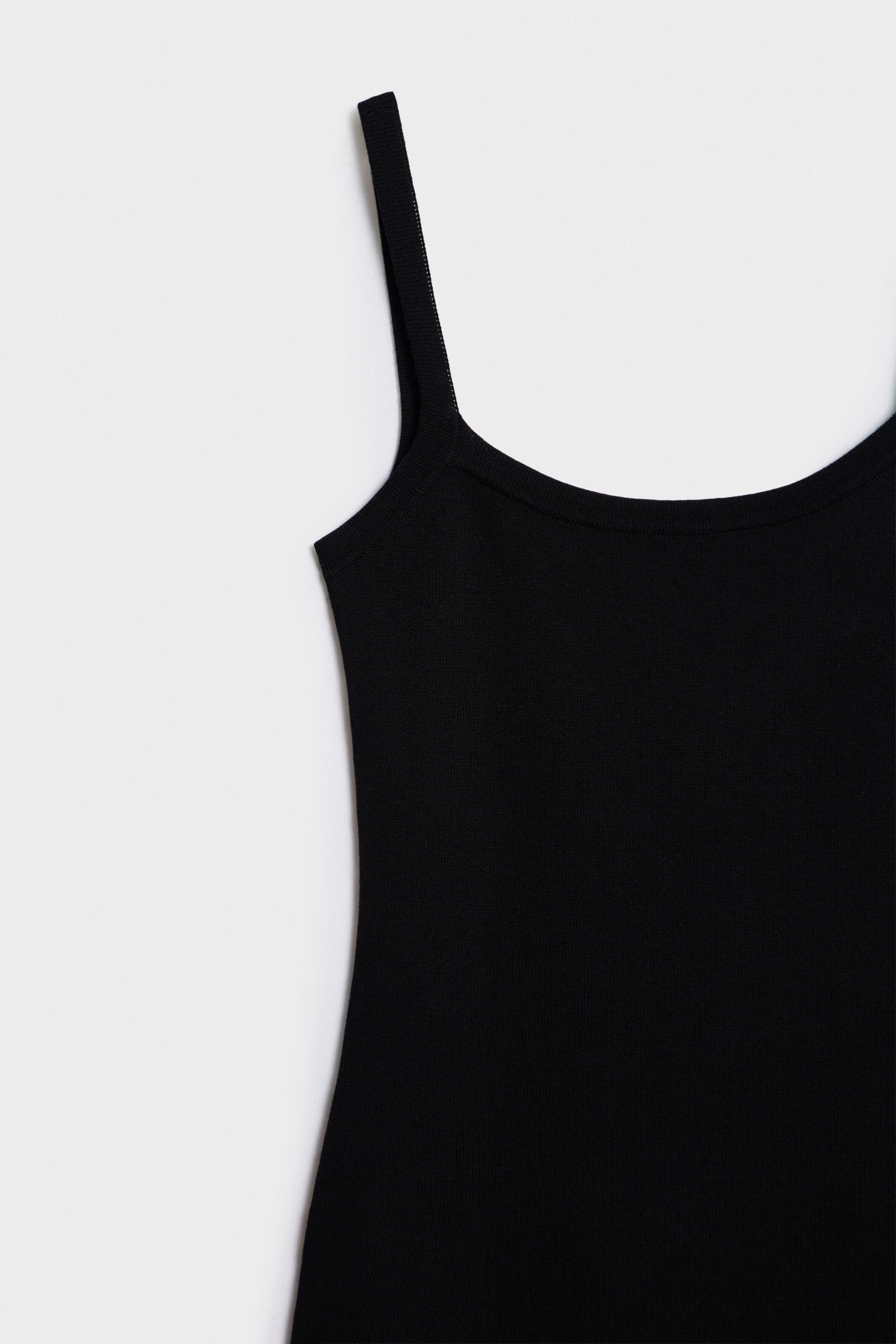 BASIC FINE-KNIT DRESS - Image 6