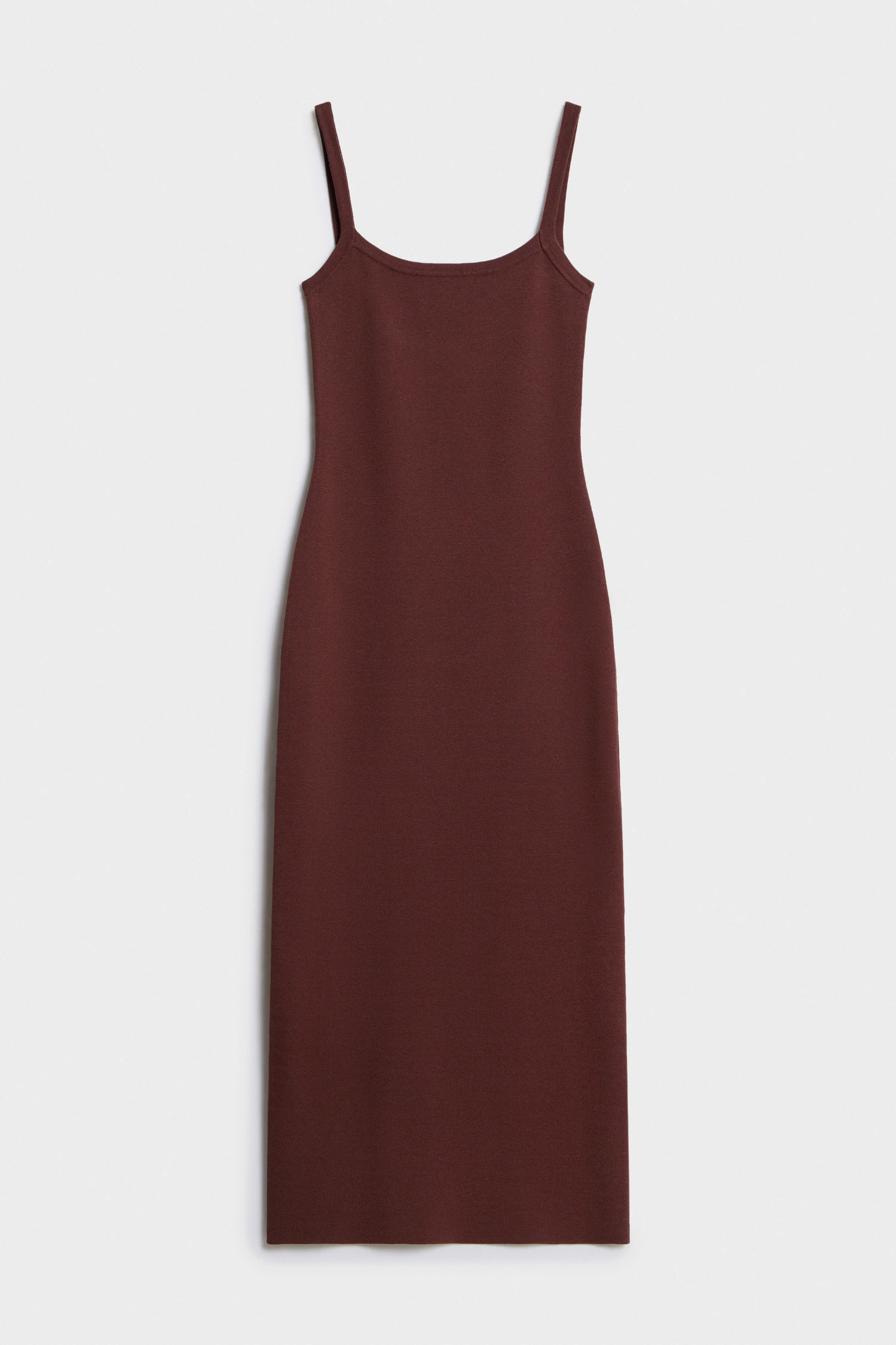 BASIC FINE-KNIT DRESS - Image 6