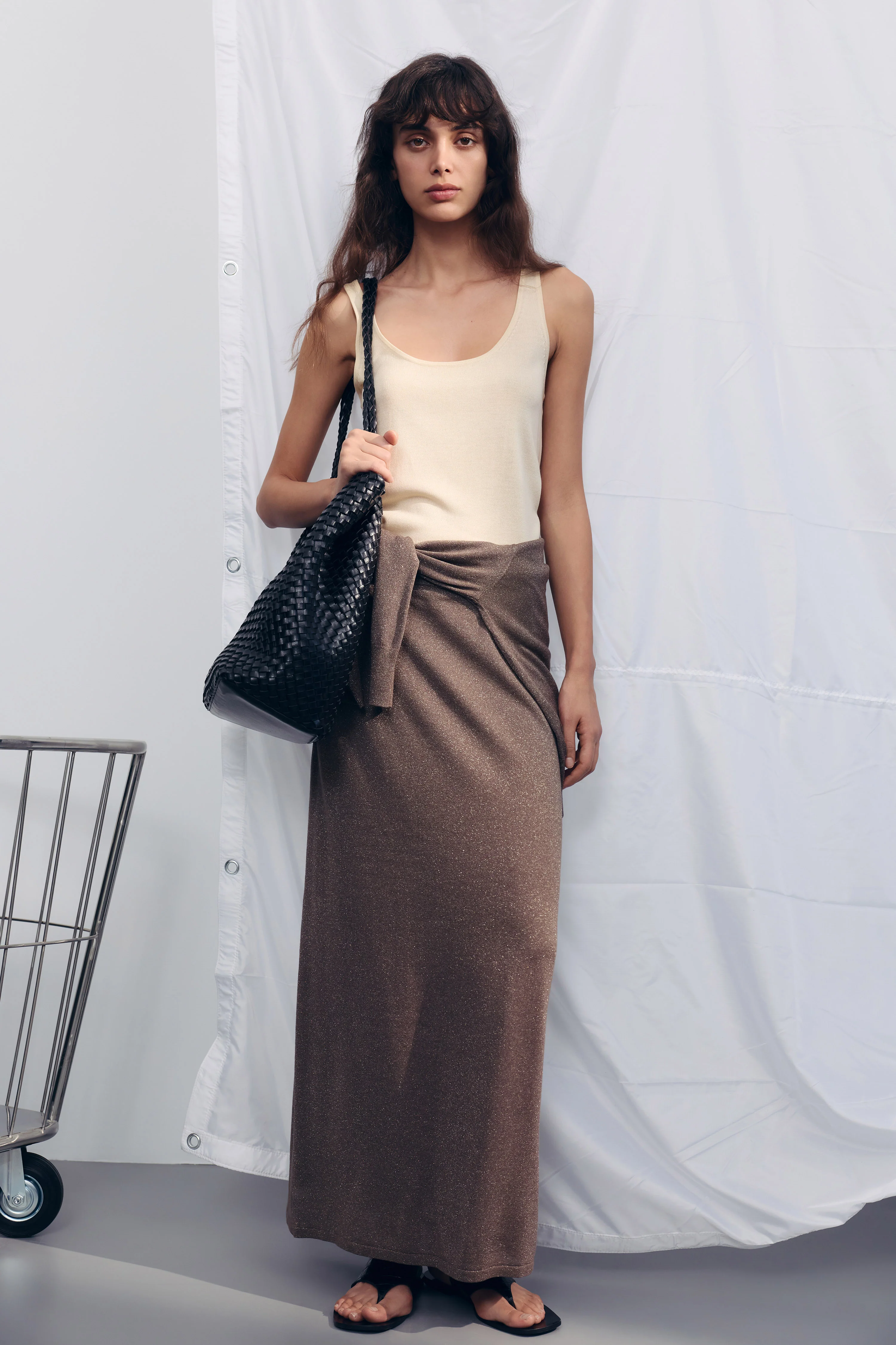BASIC FINE-KNIT TOP - Image 3