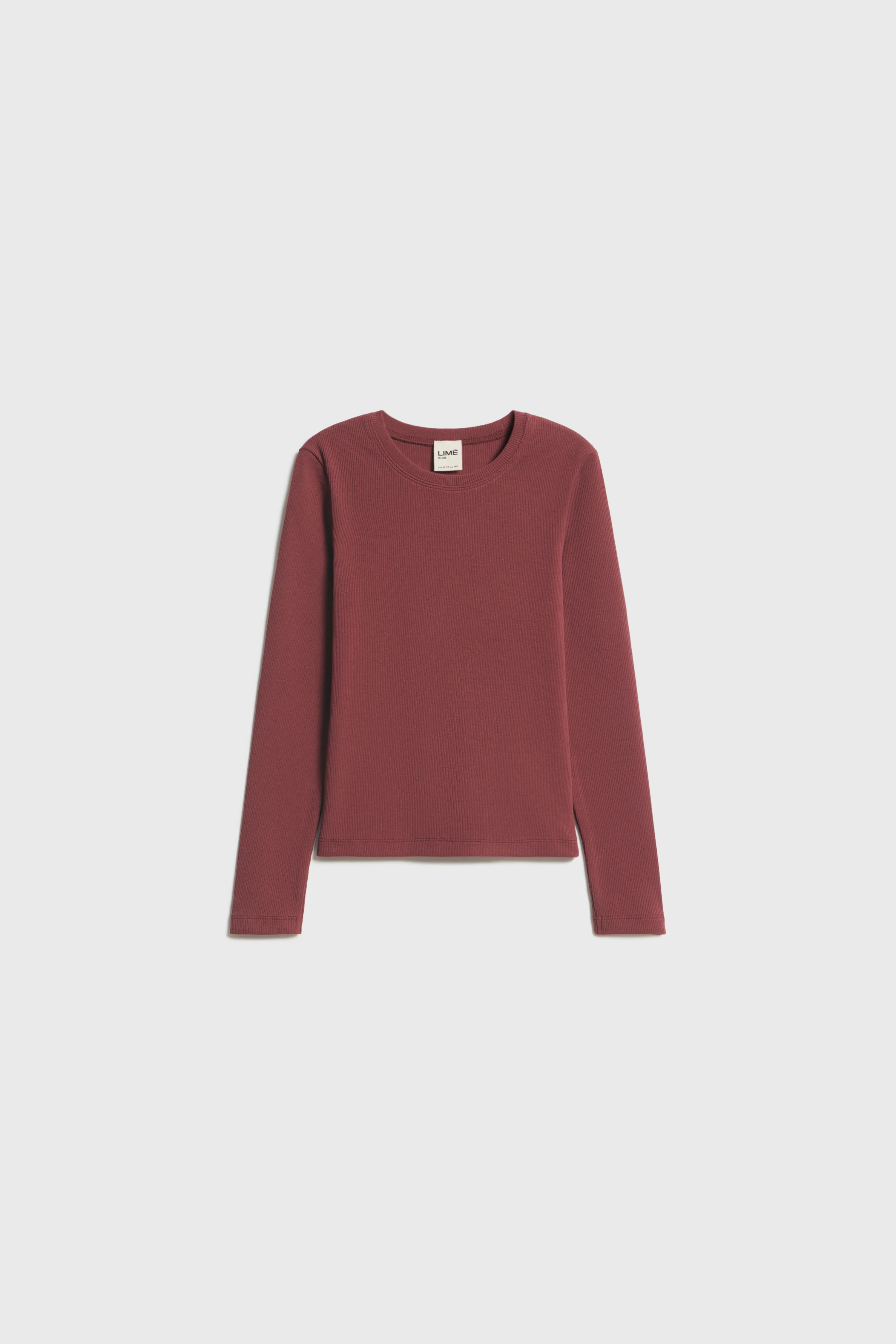 RIBBED LONG-SLEEVE T-SHIRT - Image 3