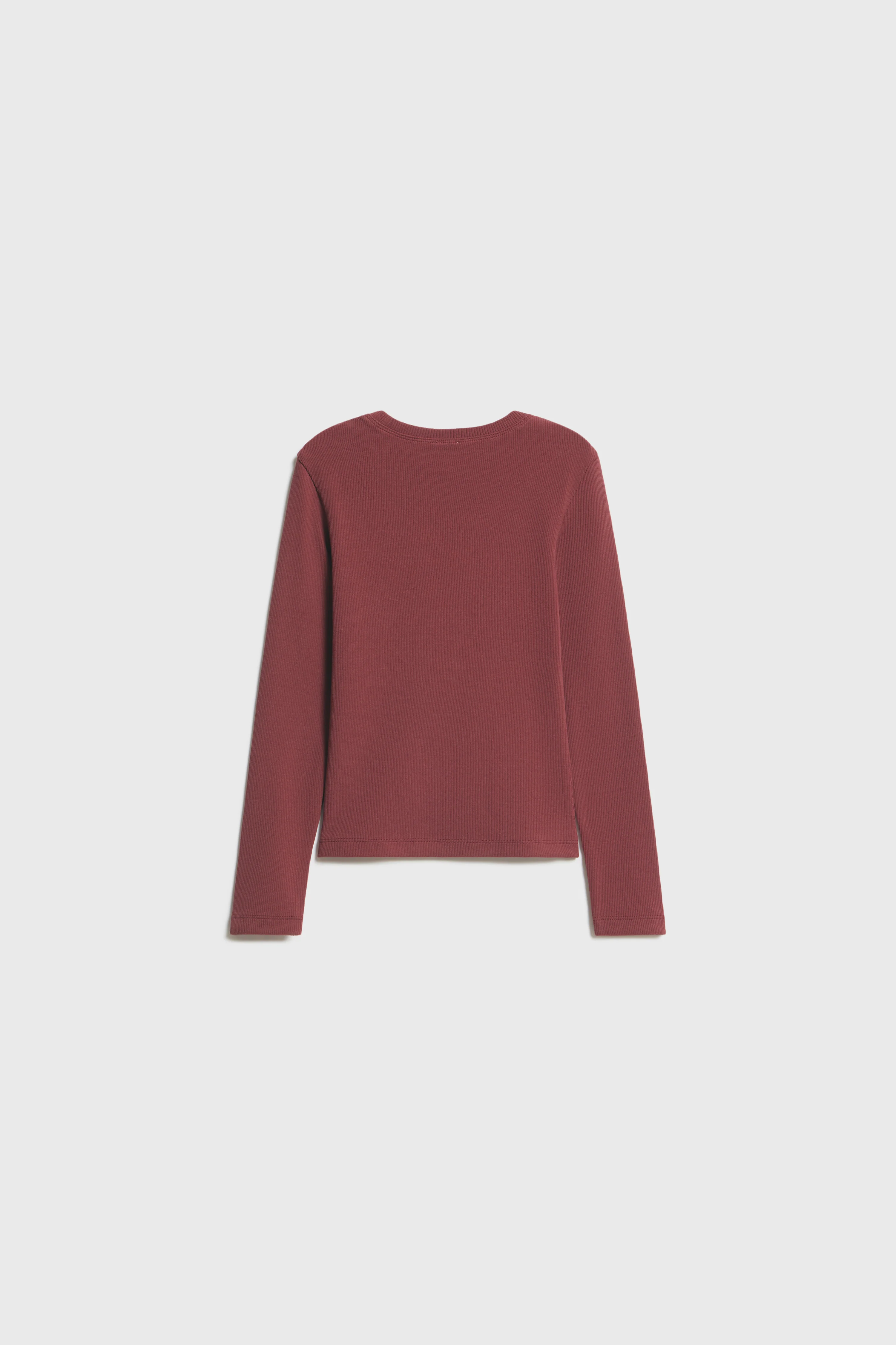 RIBBED LONG-SLEEVE T-SHIRT - Image 4
