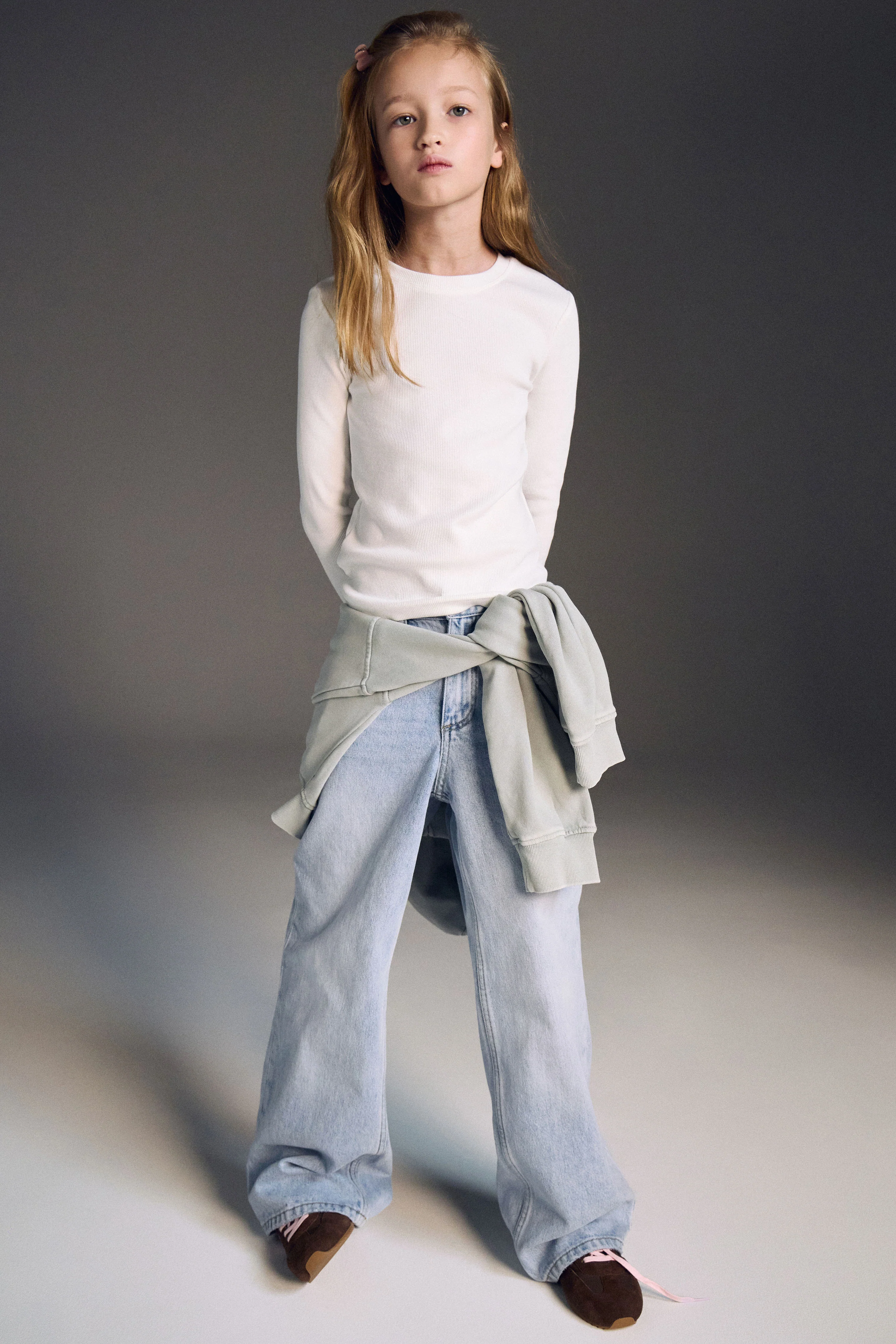 RIBBED LONG-SLEEVE T-SHIRT - Image 2