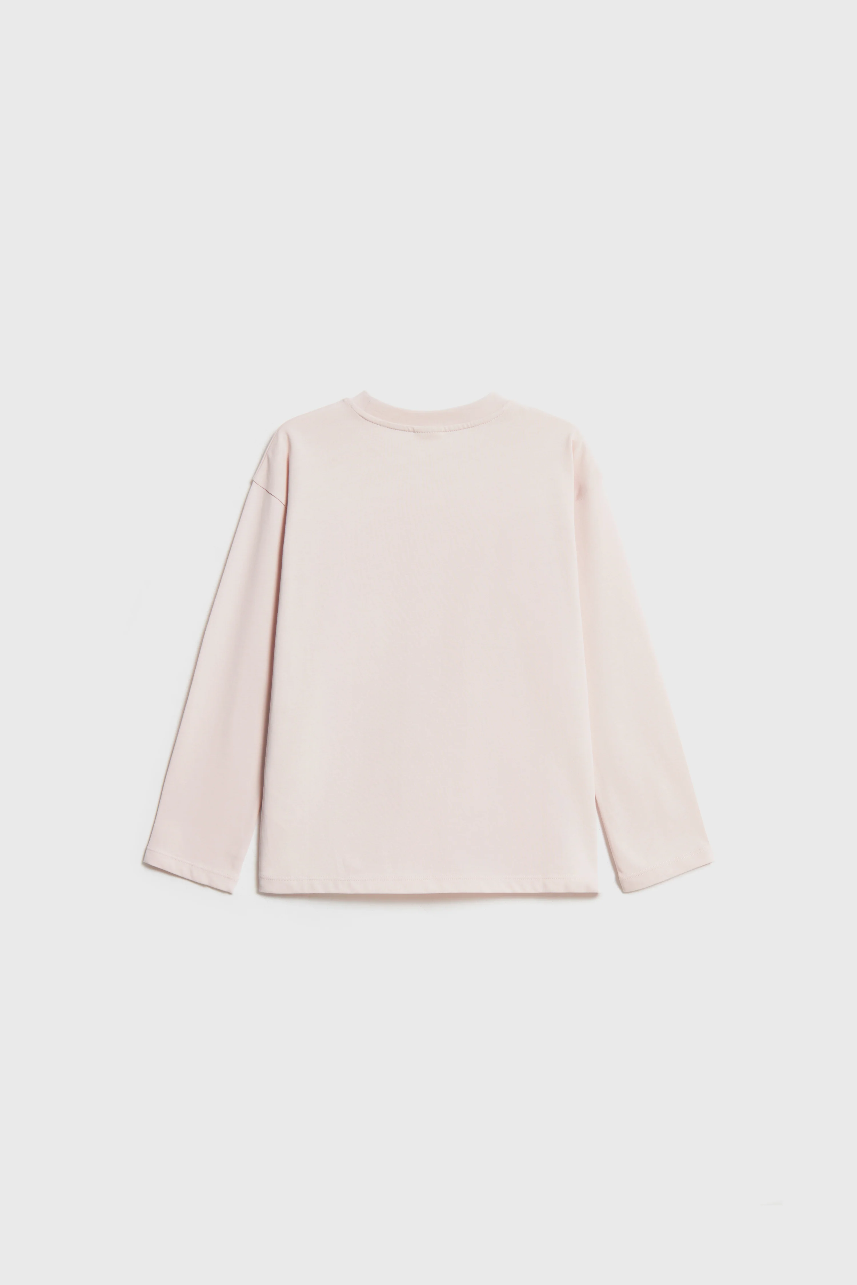 BASIC LONG SLEEVE T-SHIRT IN COTTON - Image 5
