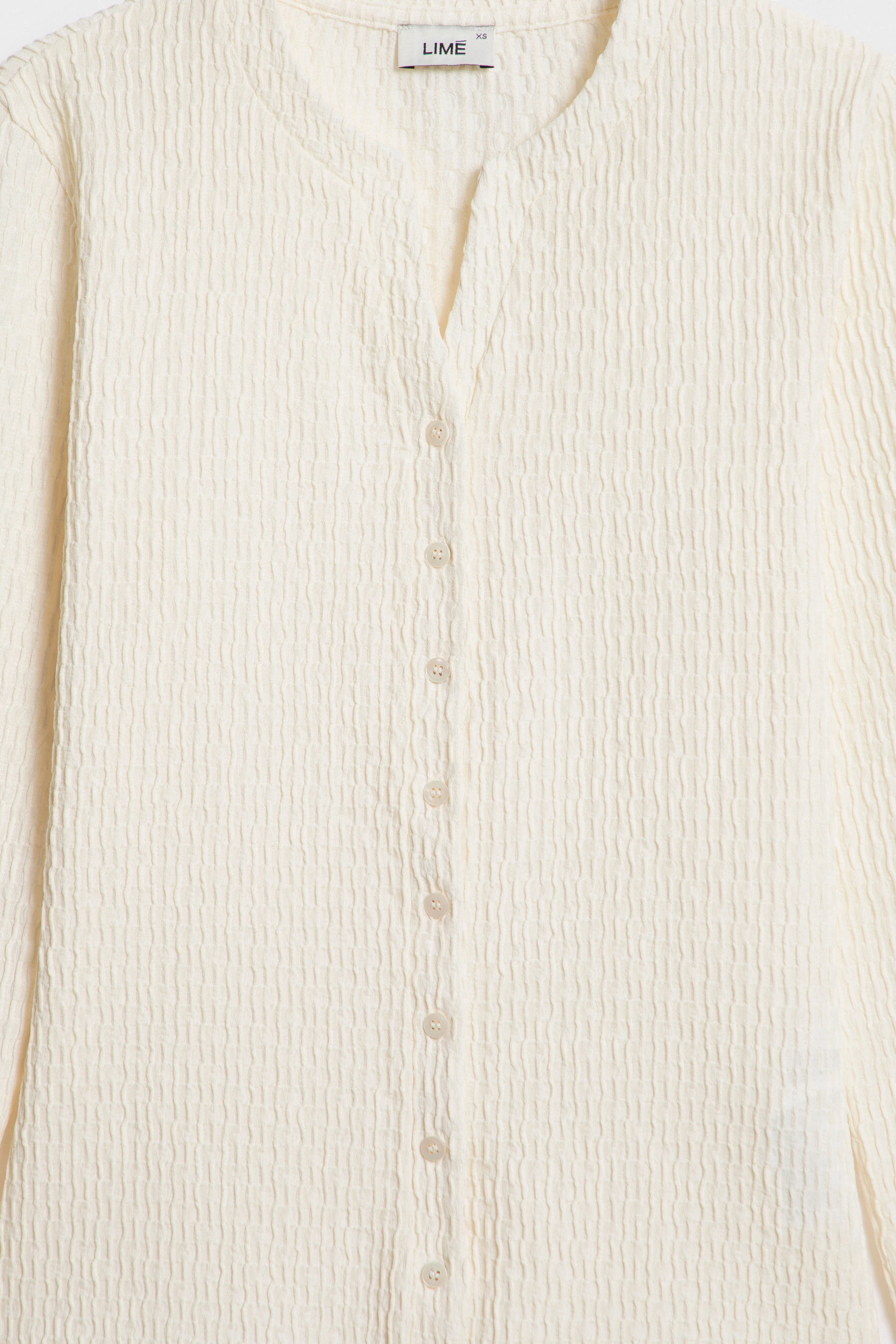 CRINKLED LONG-SLEEVED T-SHIRT - Image 7