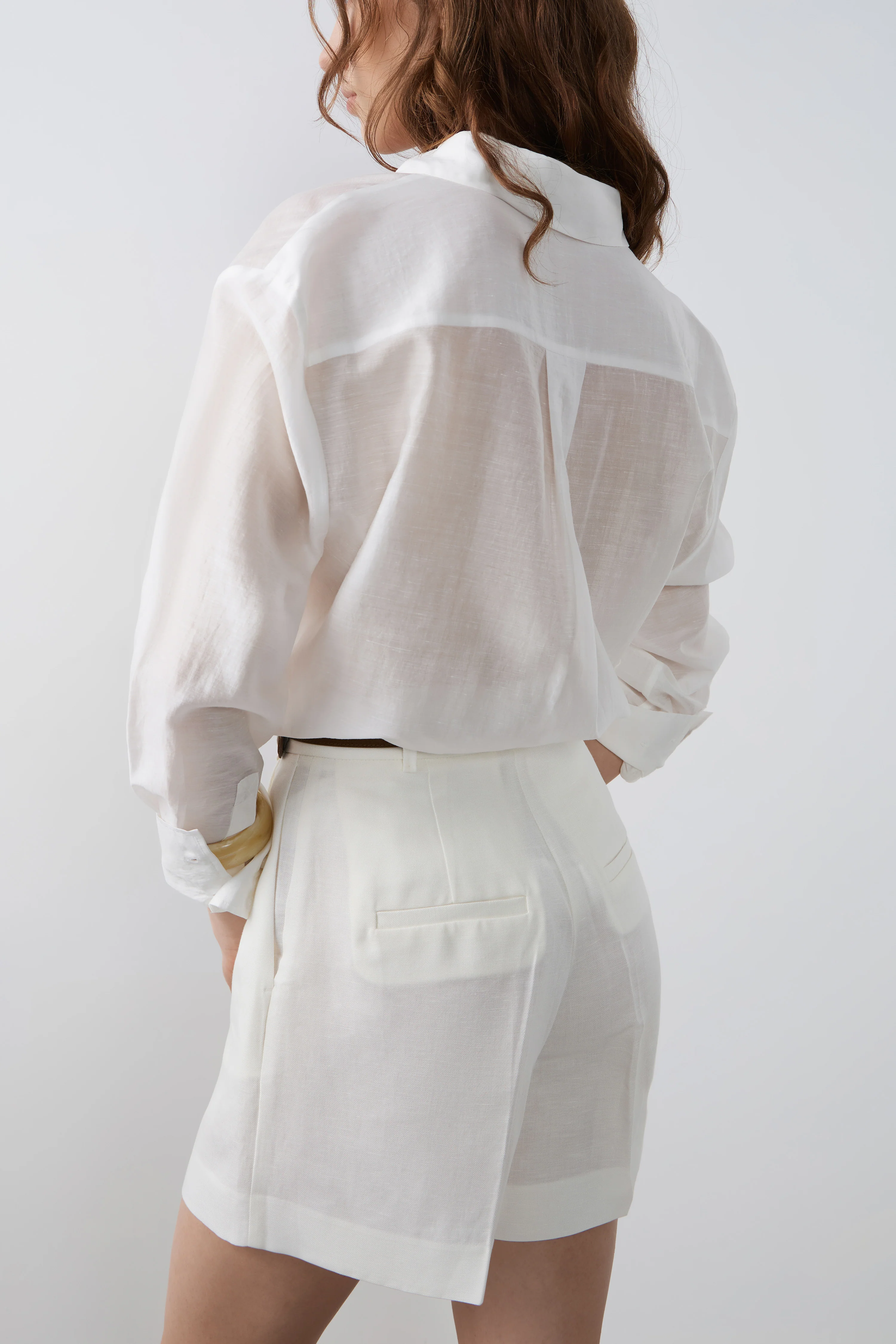 REGULAR FIT LYOCELL SHIRT - Image 3
