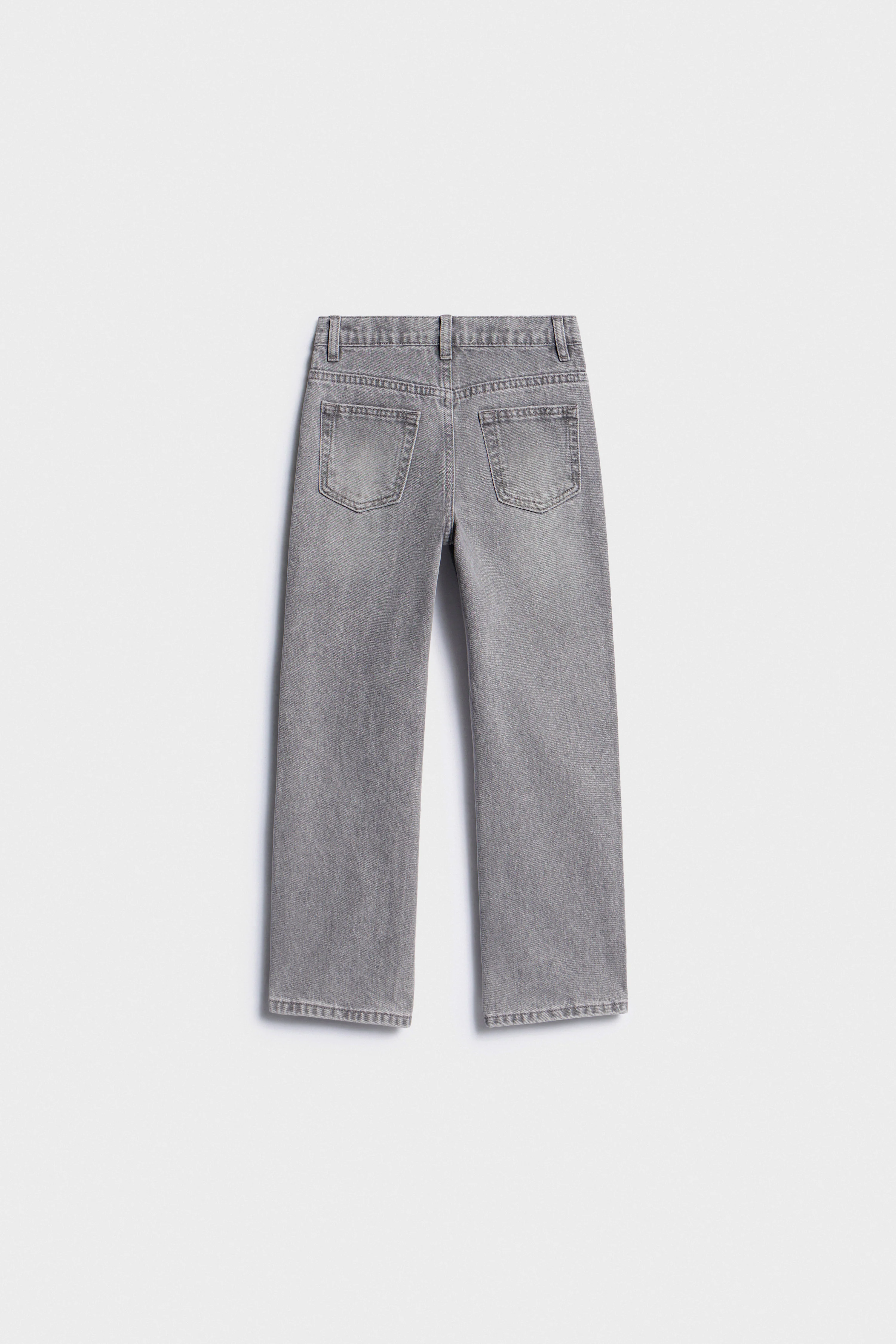 BASIC STRAIGHT-FIT JEANS - Image 5