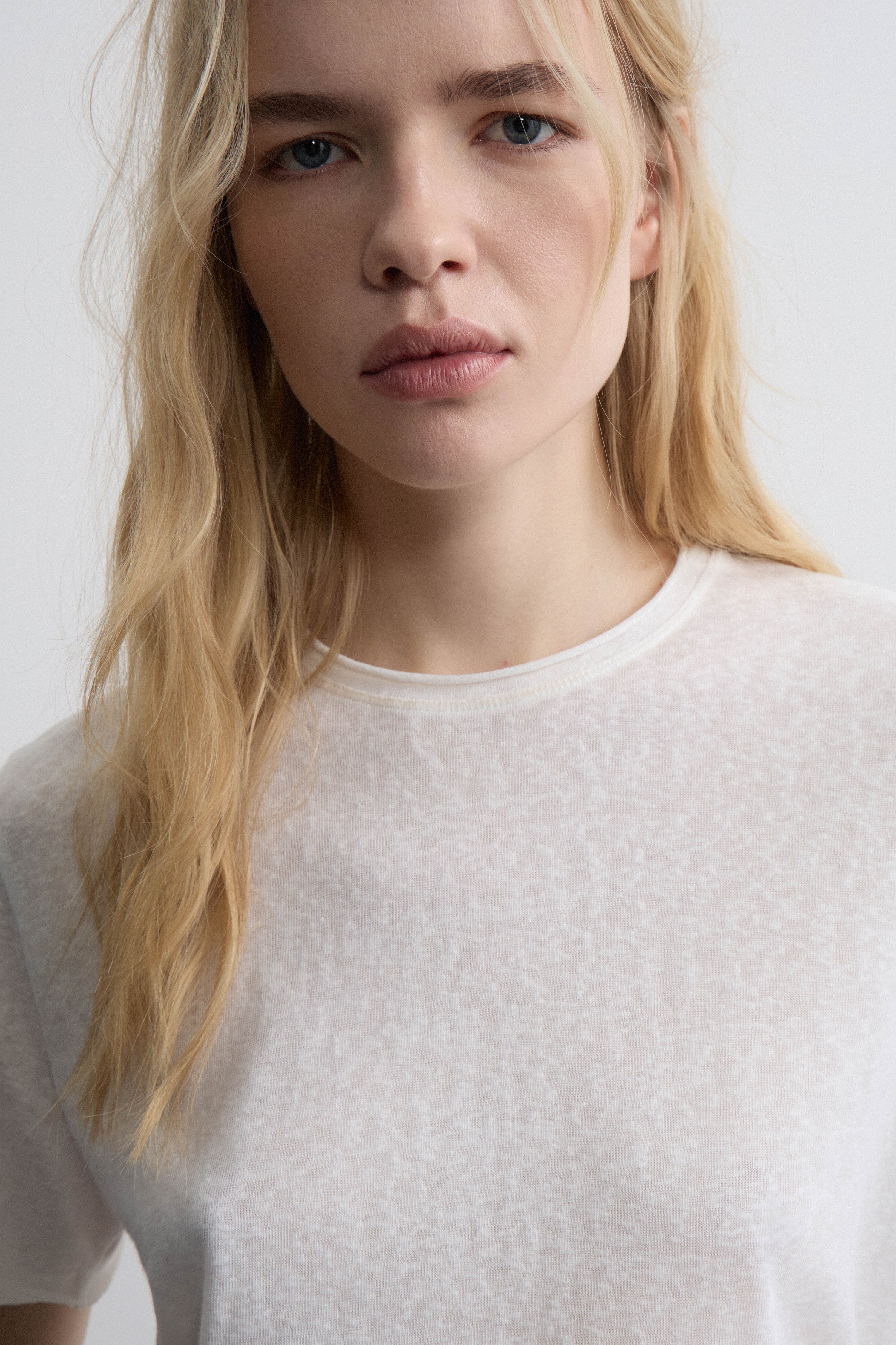 VINTAGE-LOOK STRAIGHT T-SHIRT - Image 2
