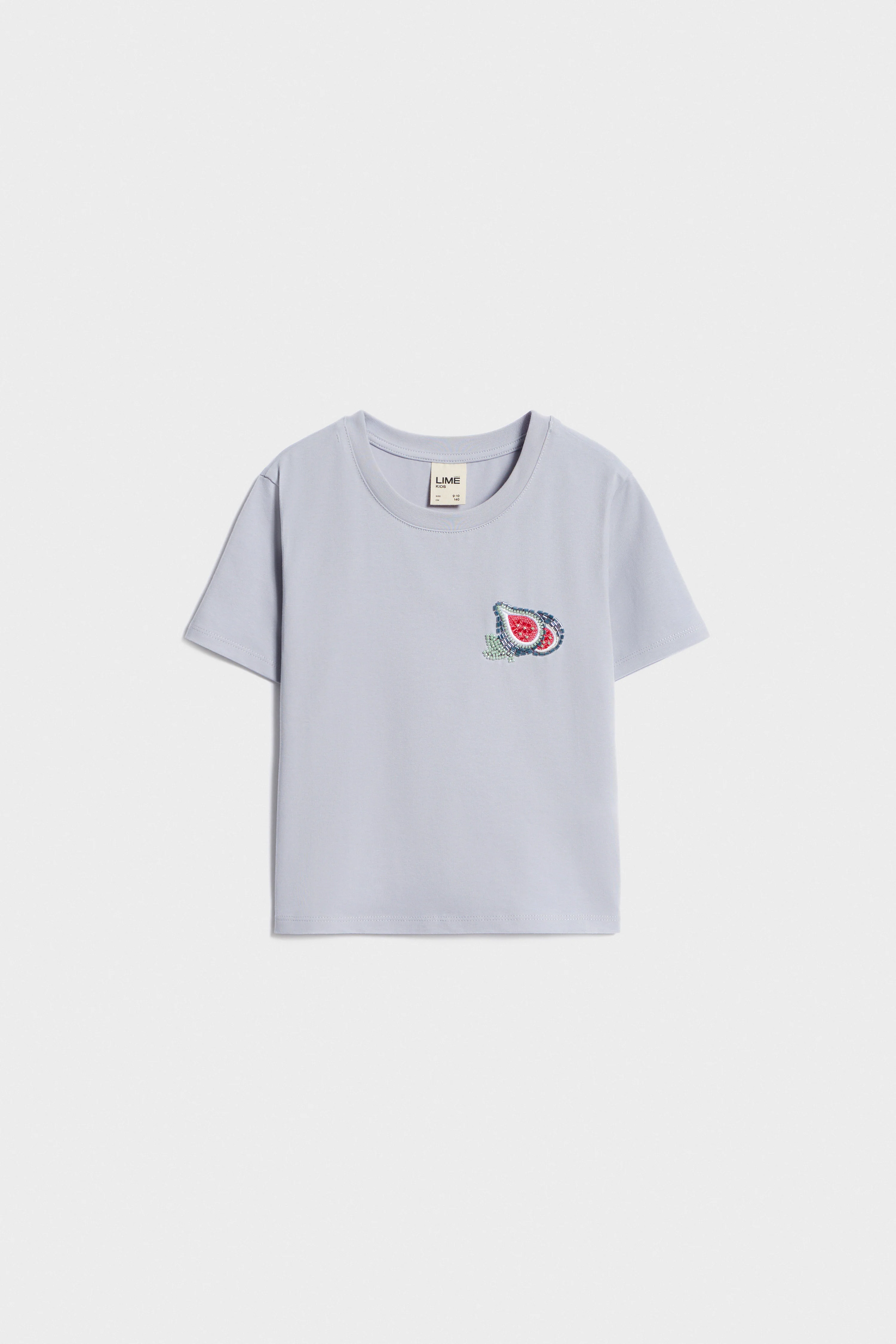 BEAD-EMBELLISHED COTTON T-SHIRT - Image 4