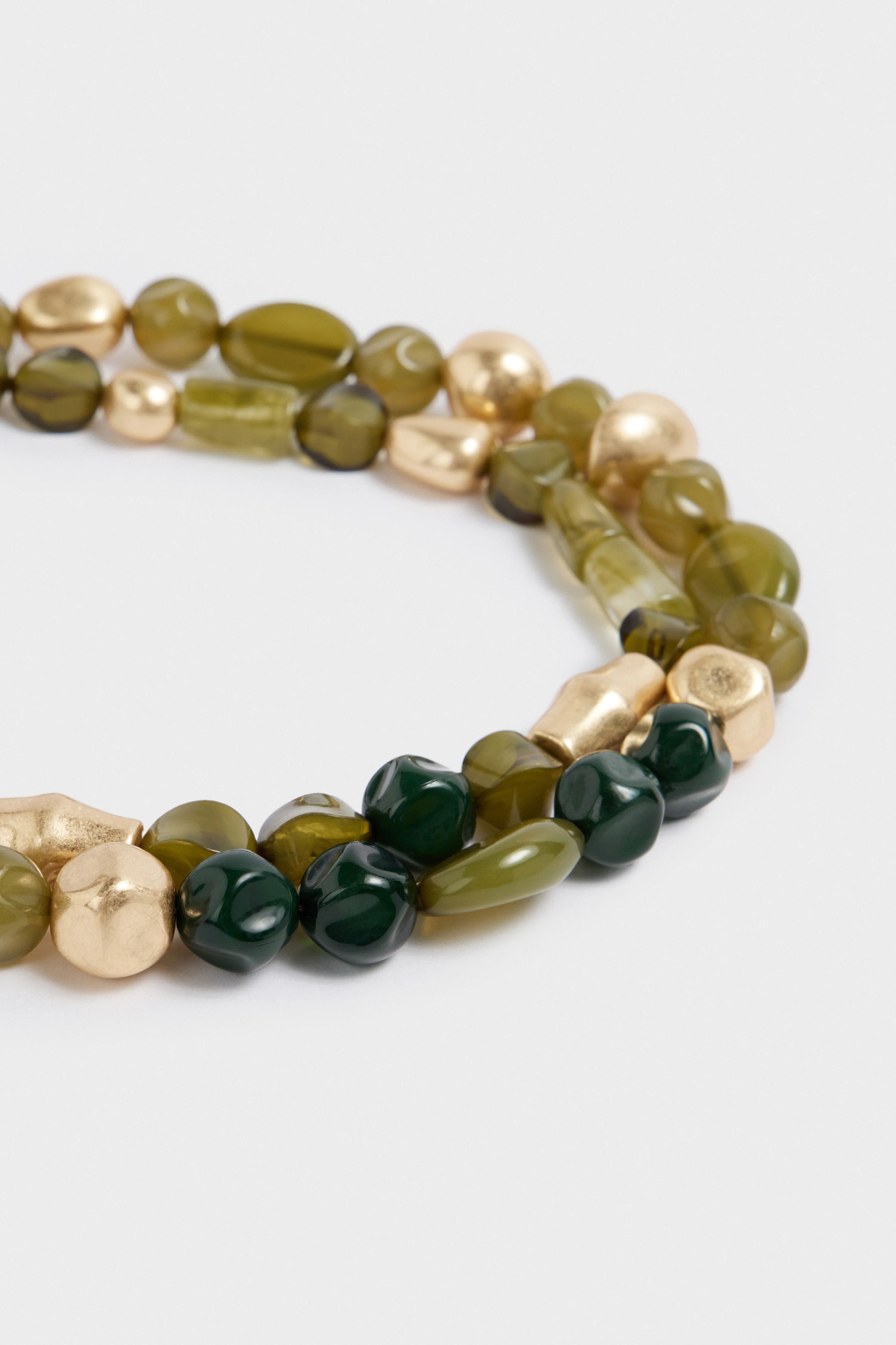 BEADED MULTIPLE NECKLACE - Image 4