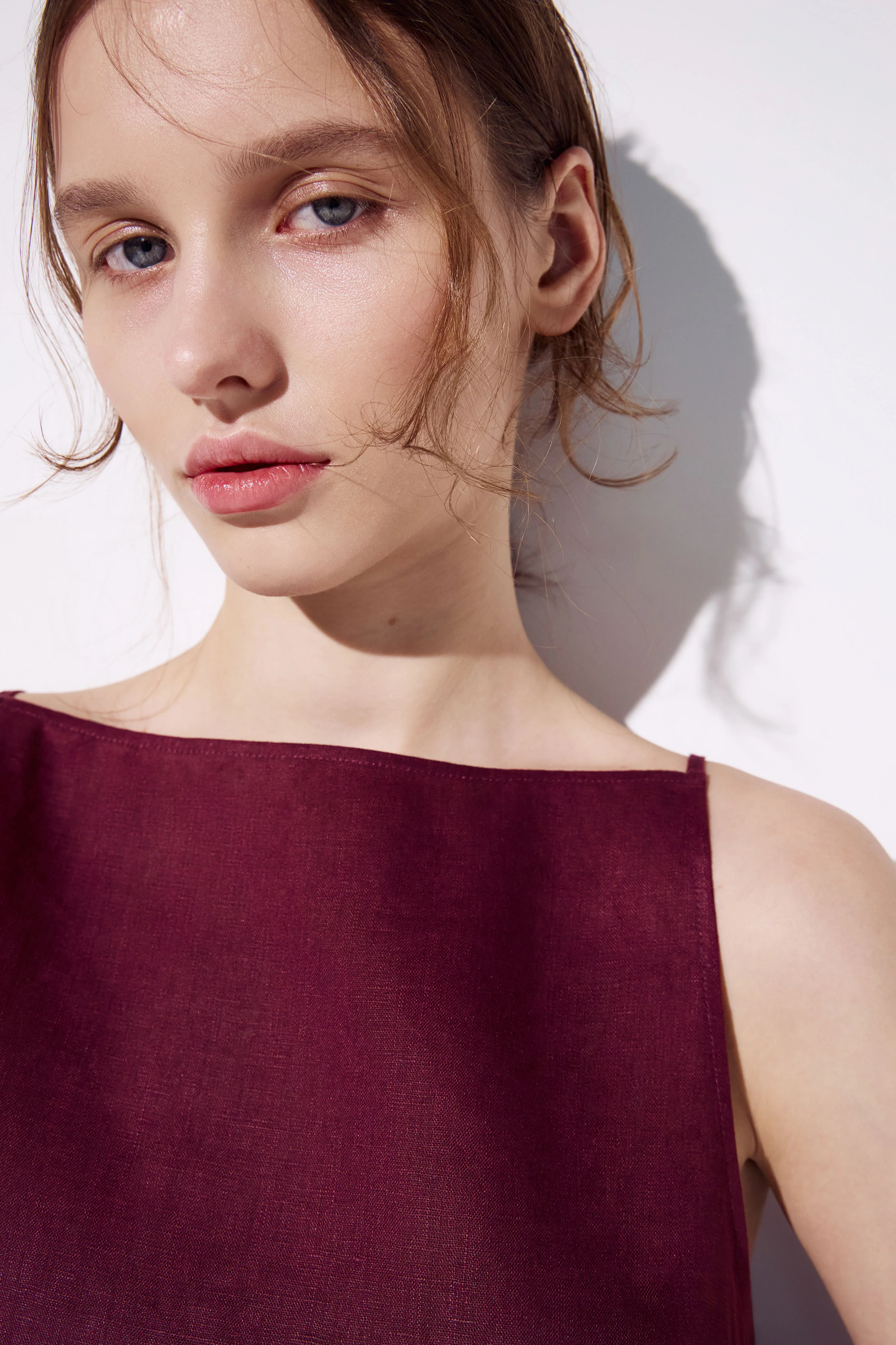 BELTED LINEN TOP - Image 4