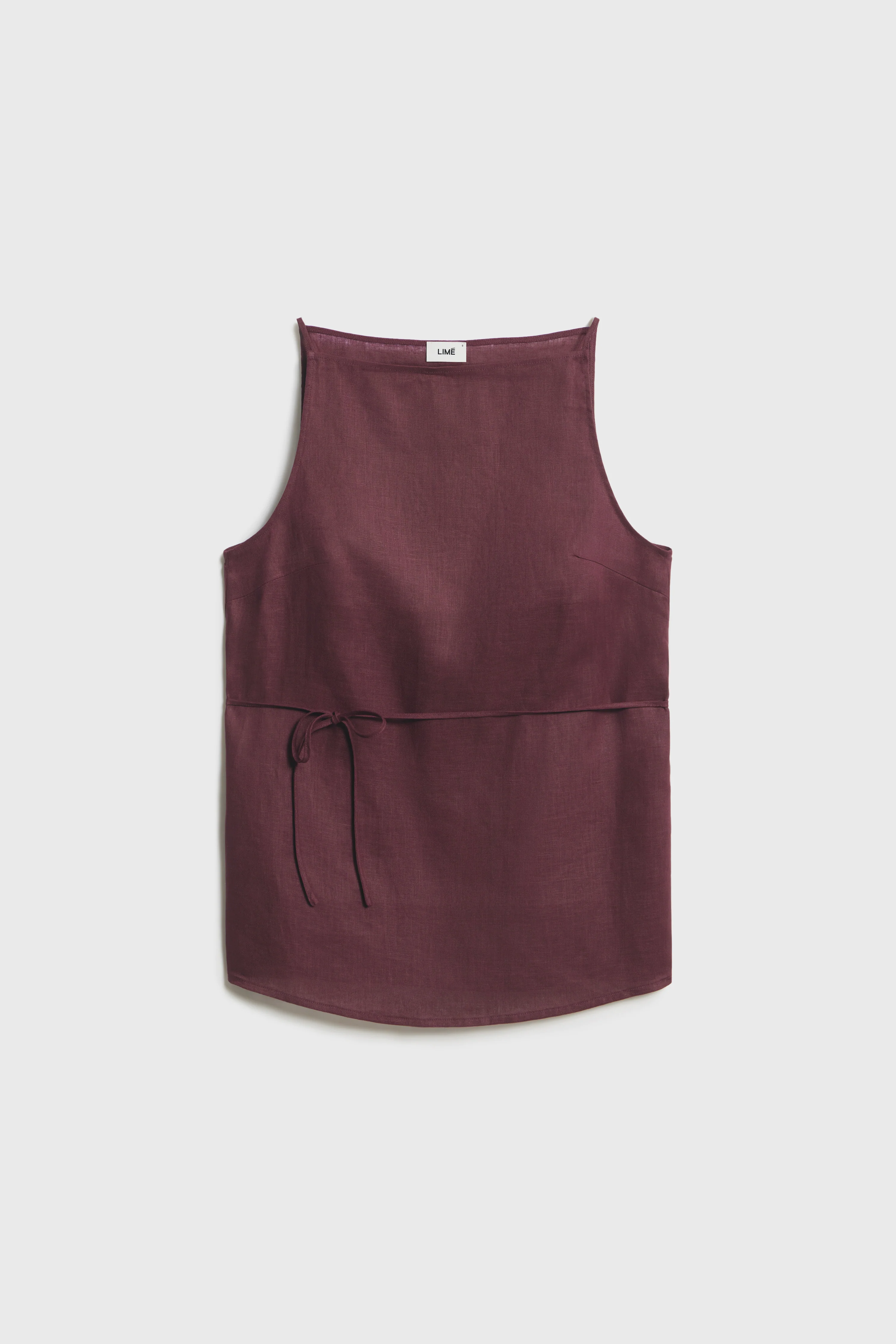 BELTED LINEN TOP - Image 6