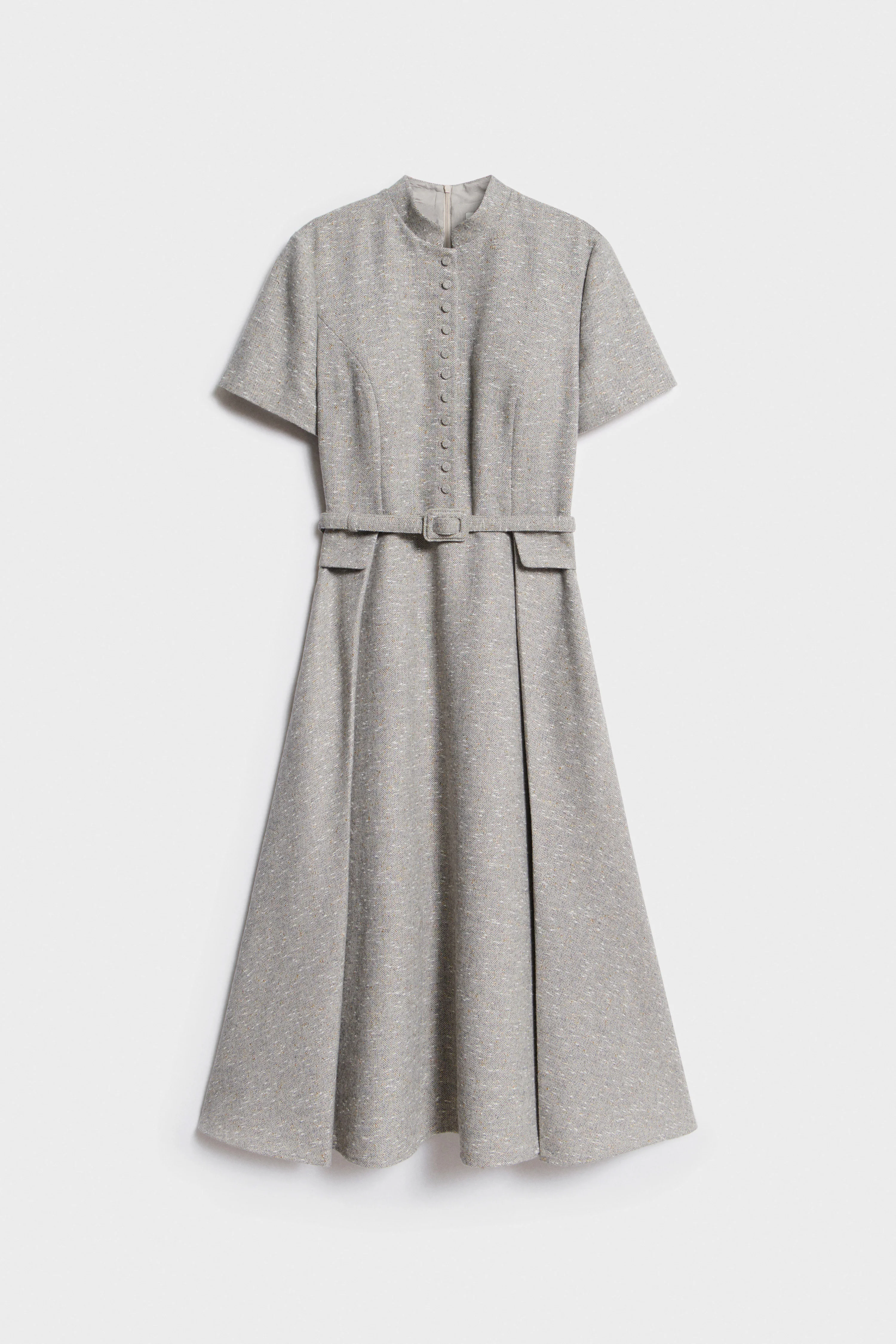 BELTED LONG DRESS - Image 6