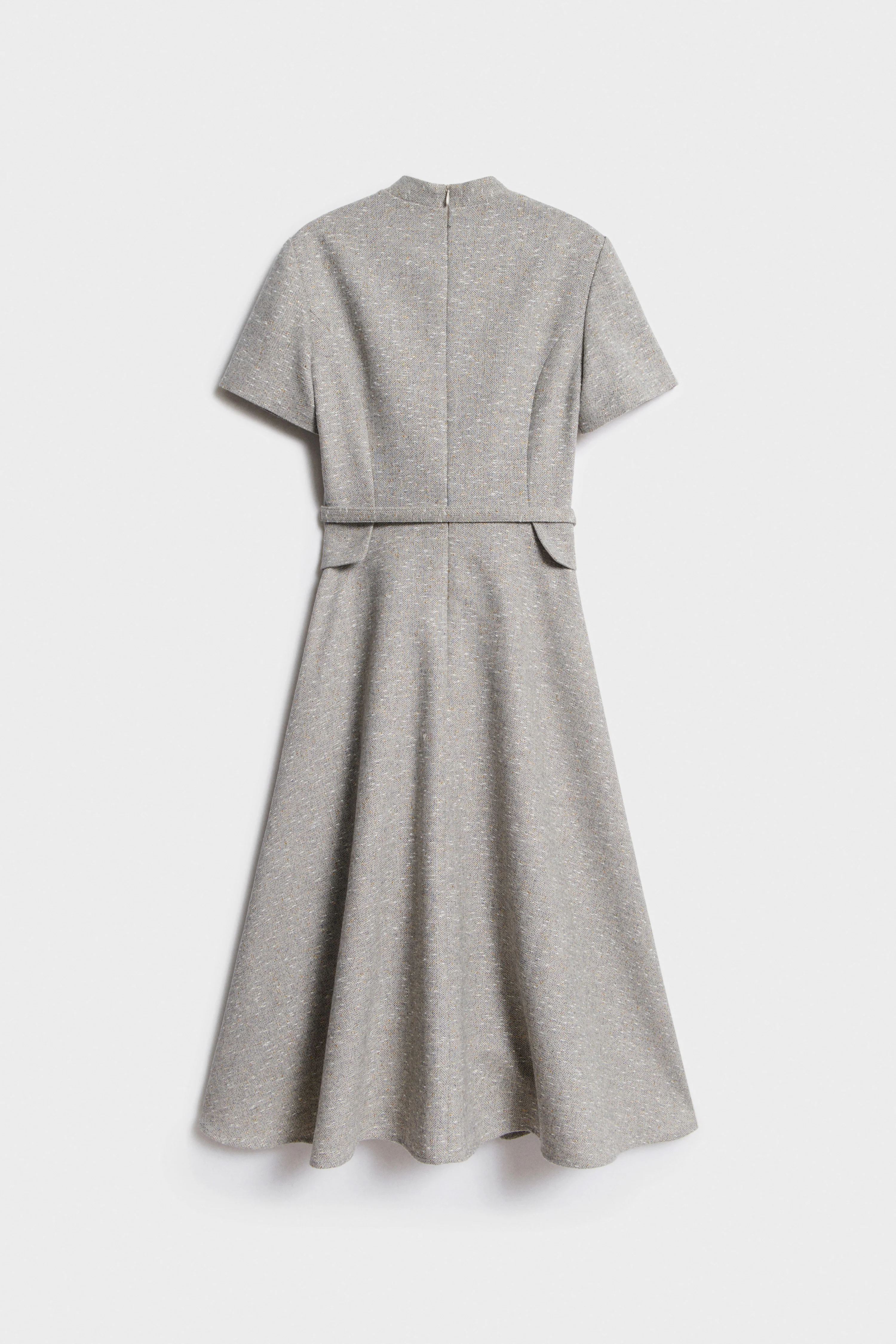 BELTED LONG DRESS - Image 7