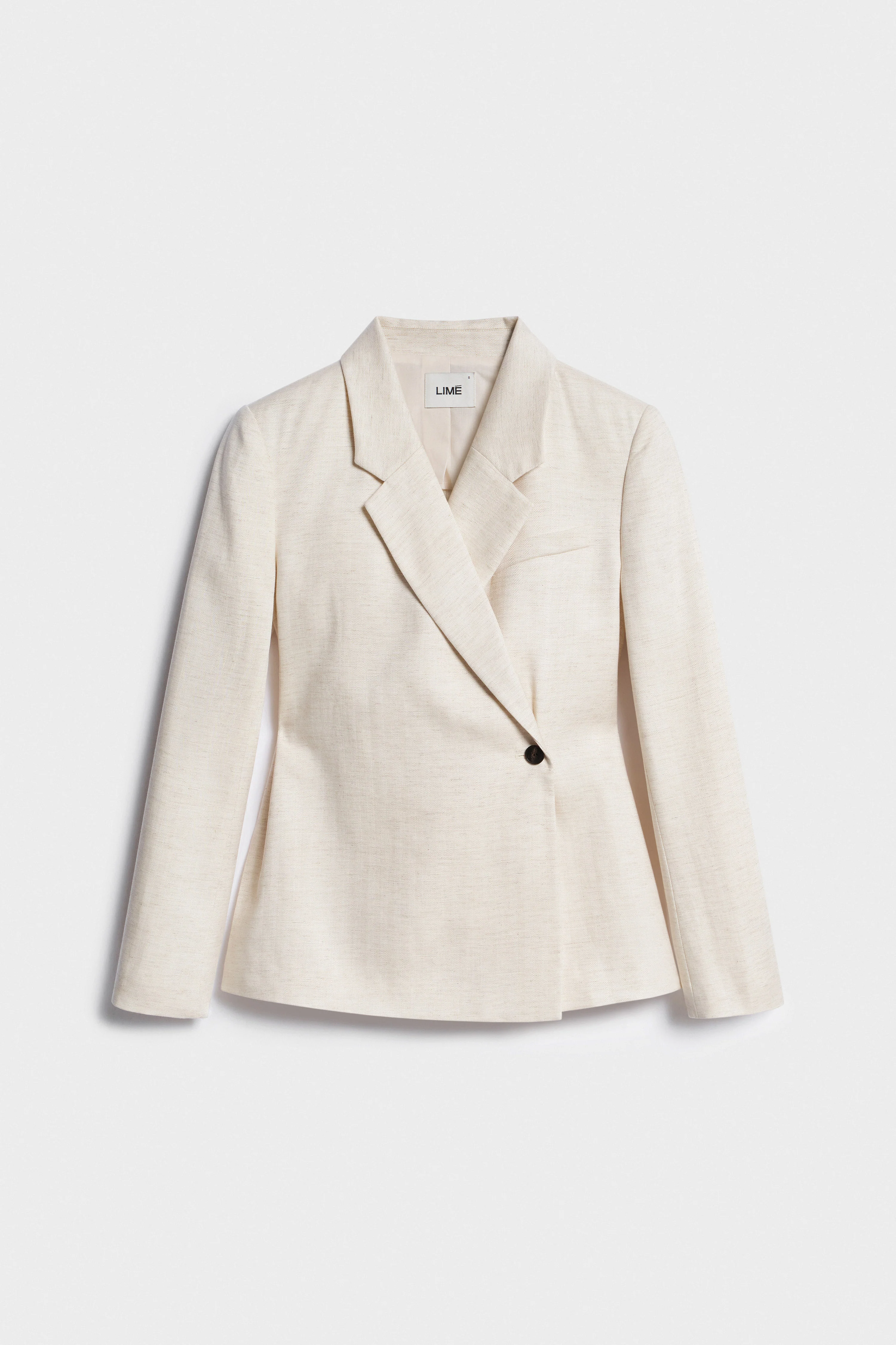 BELTED LYOCELL-LINEN BLAZER - Image 6