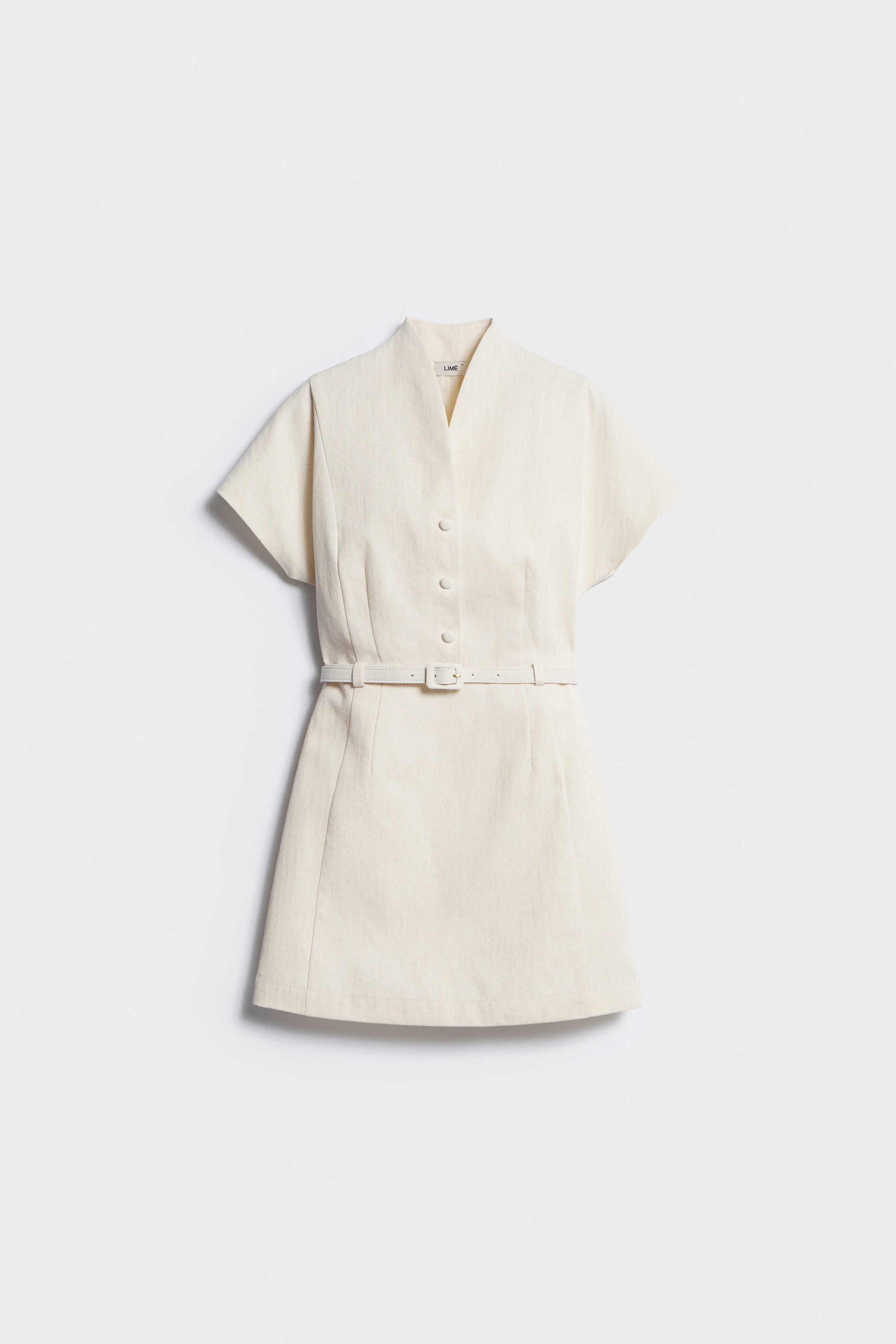 BELTED MINI DRESS - Image 6