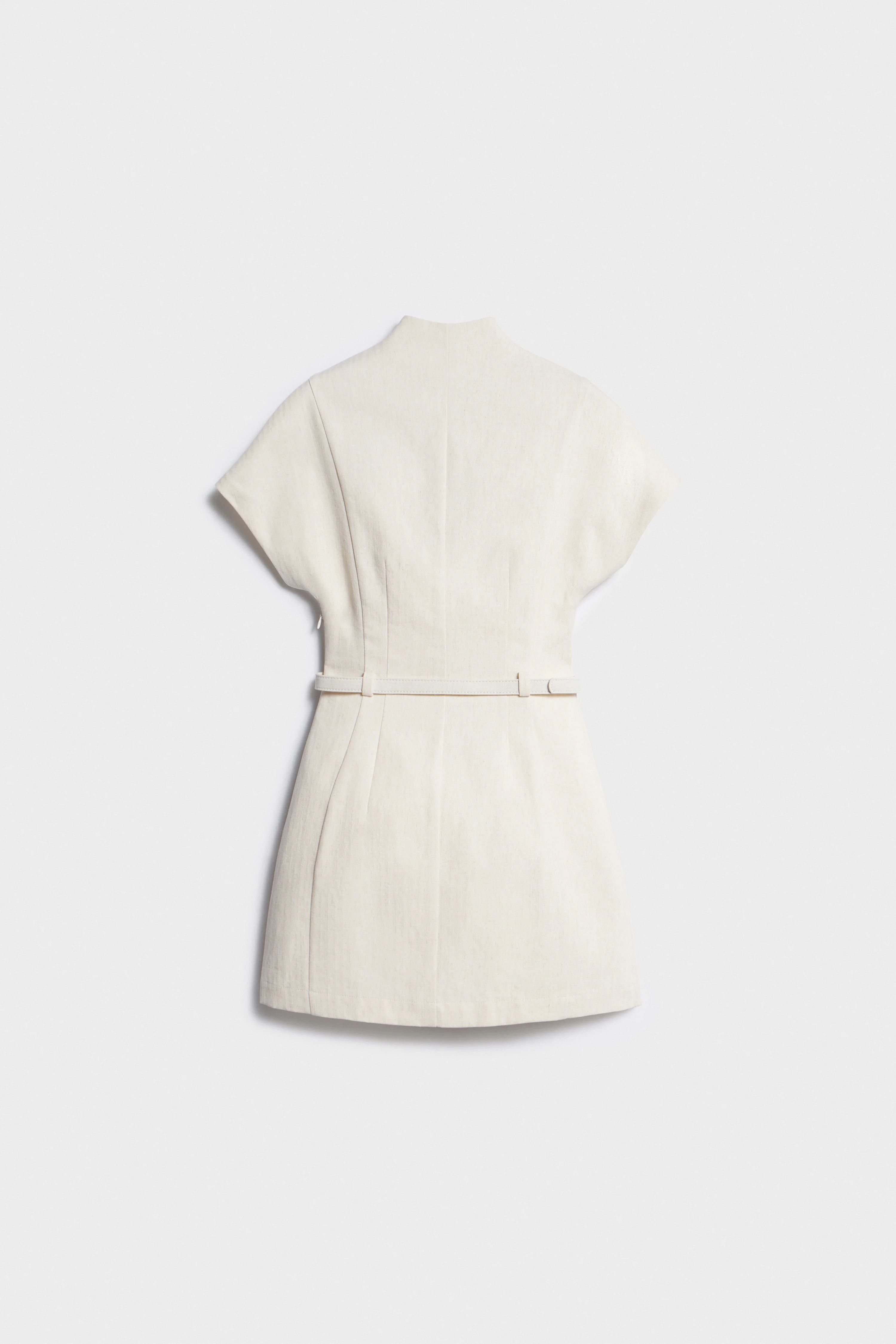 BELTED MINI DRESS - Image 7