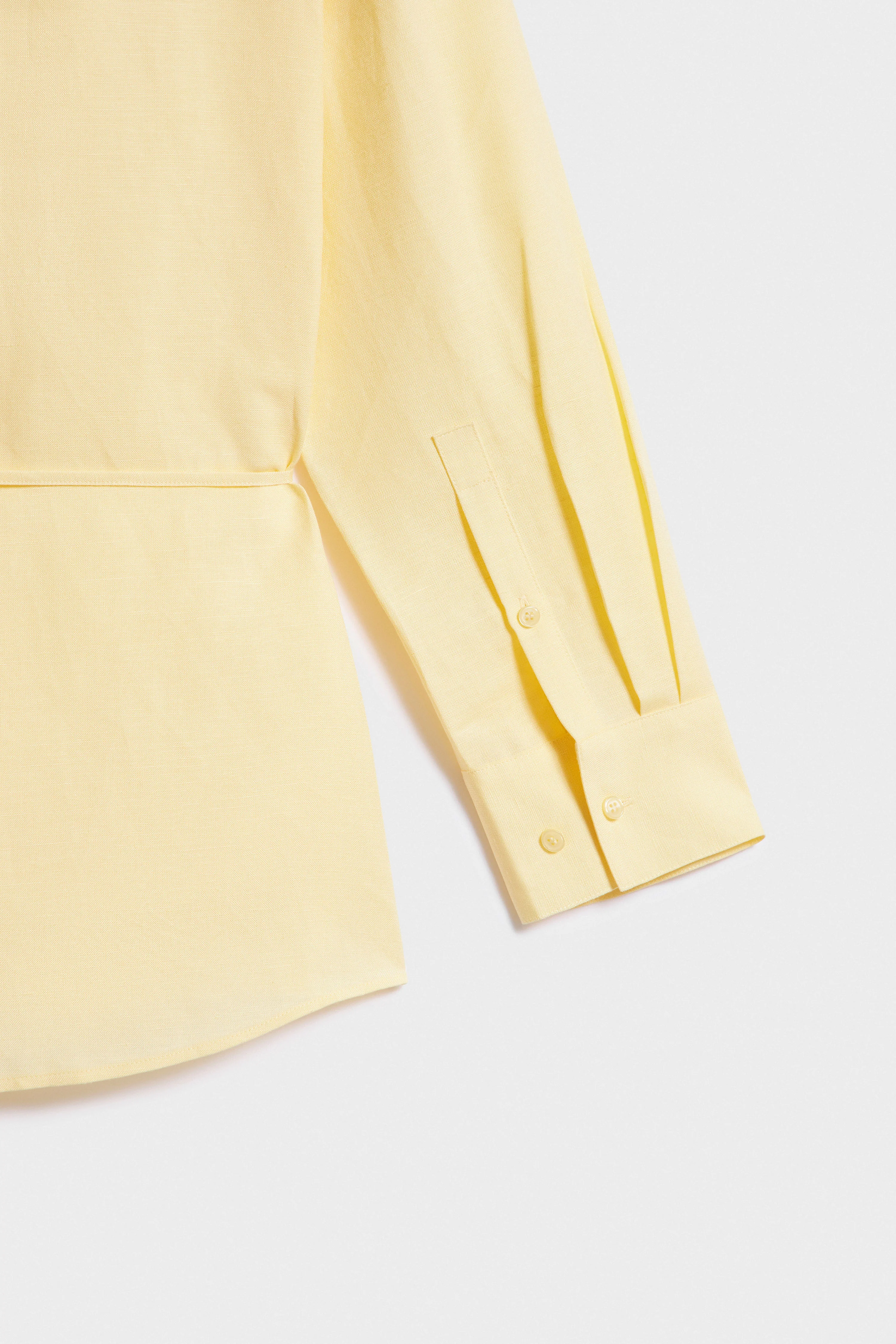 BETTED LINEN-VISCOSE SHIRT - Image 7