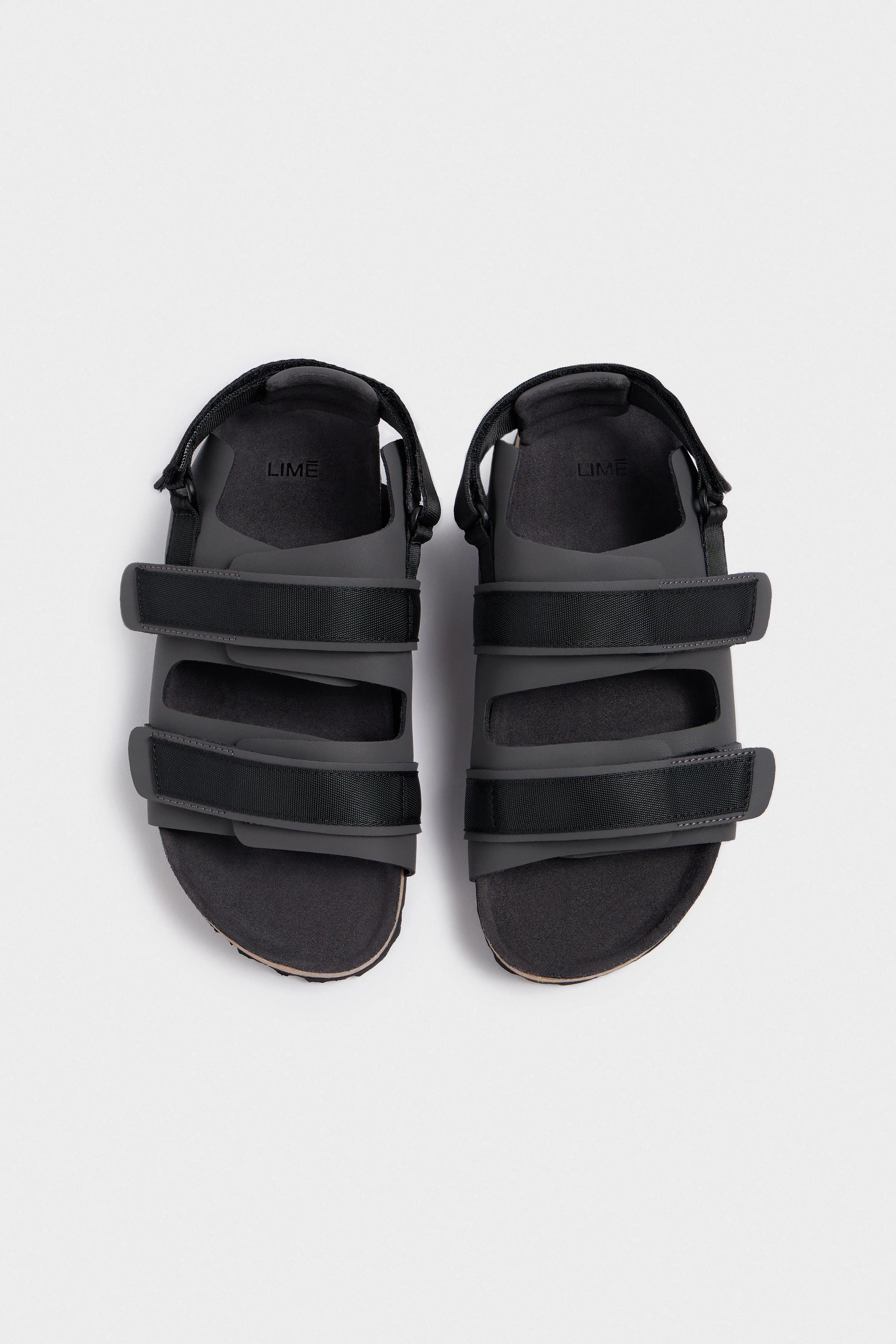 BONDED LEATHER SANDALS - Image 5