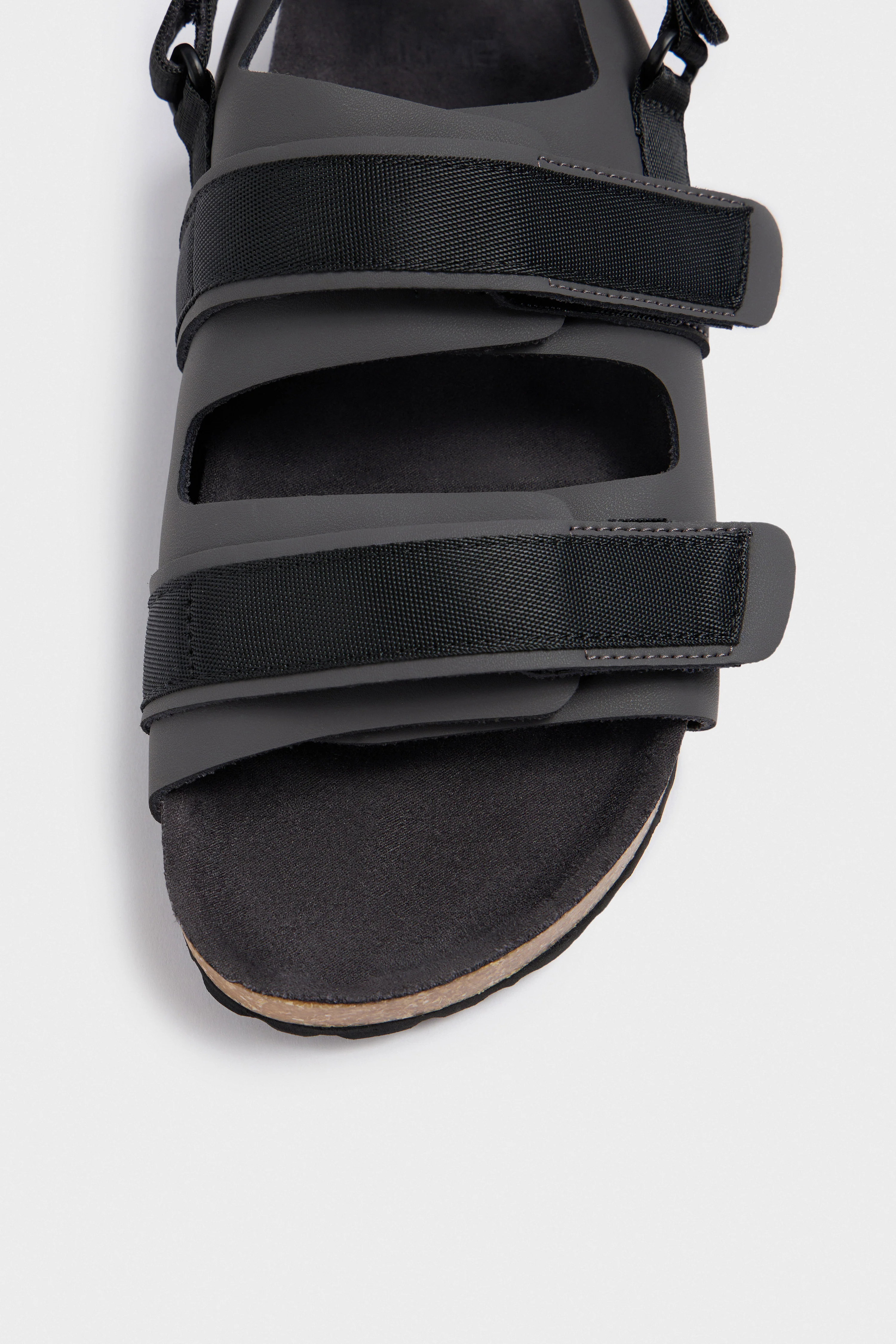 BONDED LEATHER SANDALS - Image 6