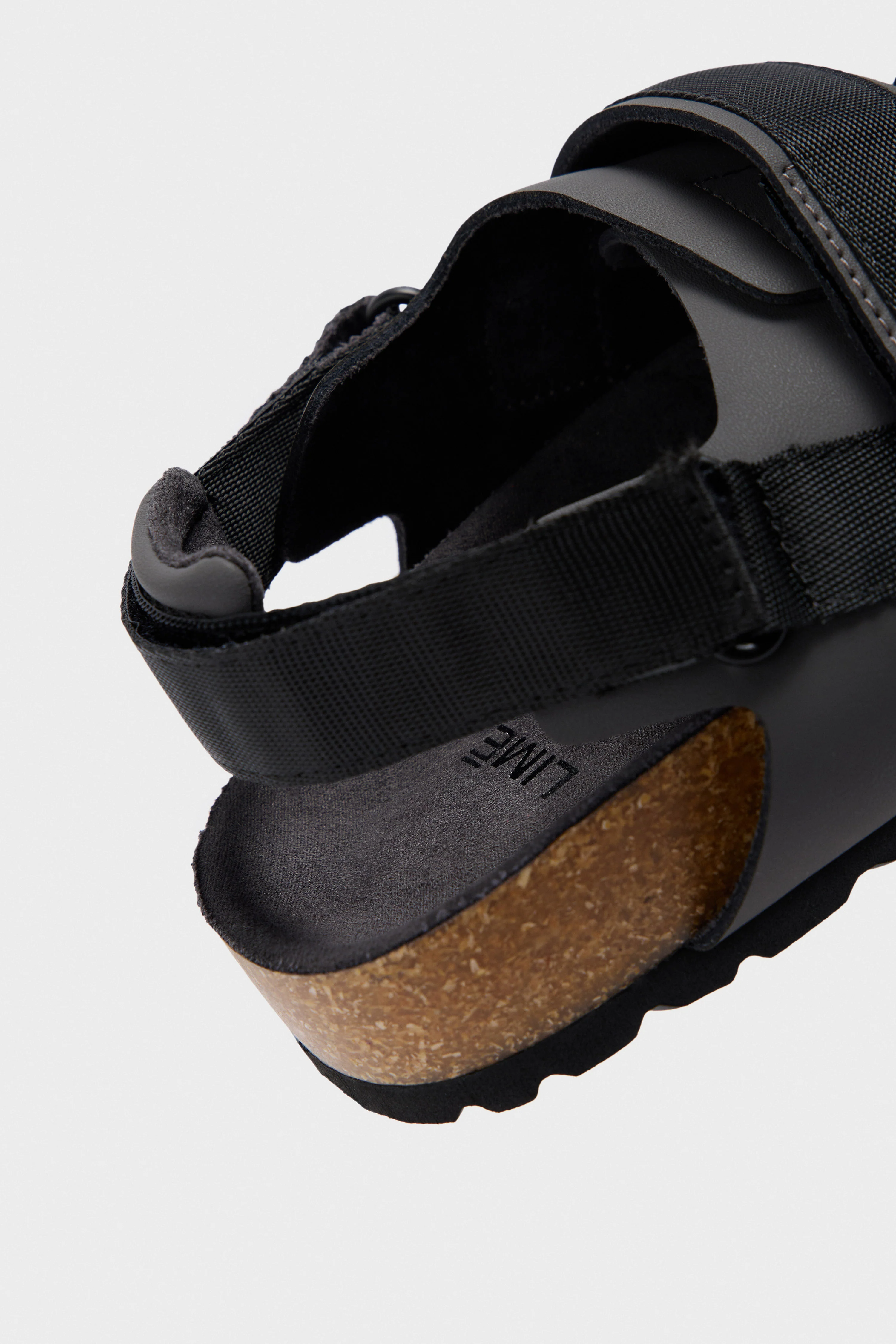 BONDED LEATHER SANDALS - Image 7