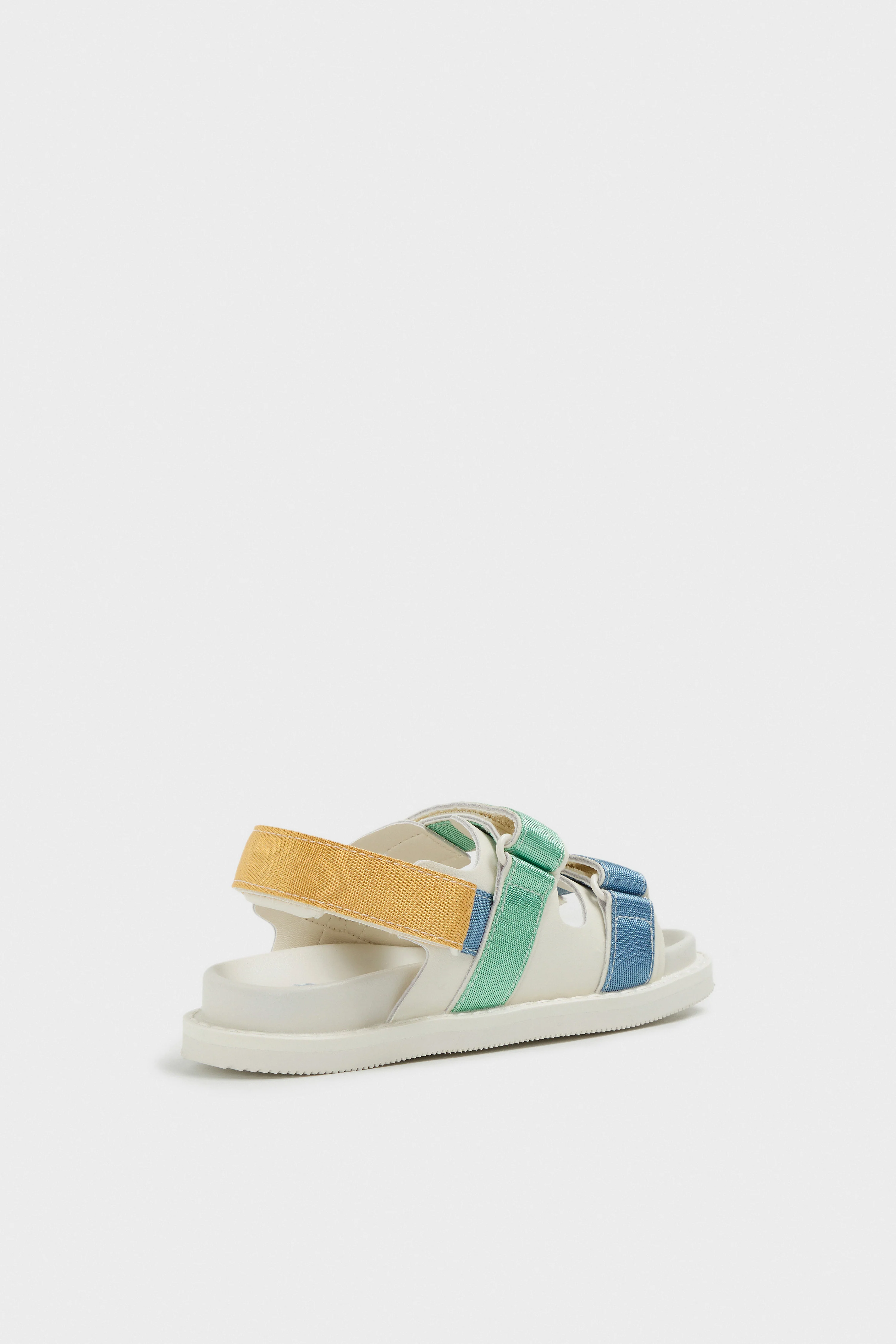 BONDED LEATHER SANDALS - Image 5