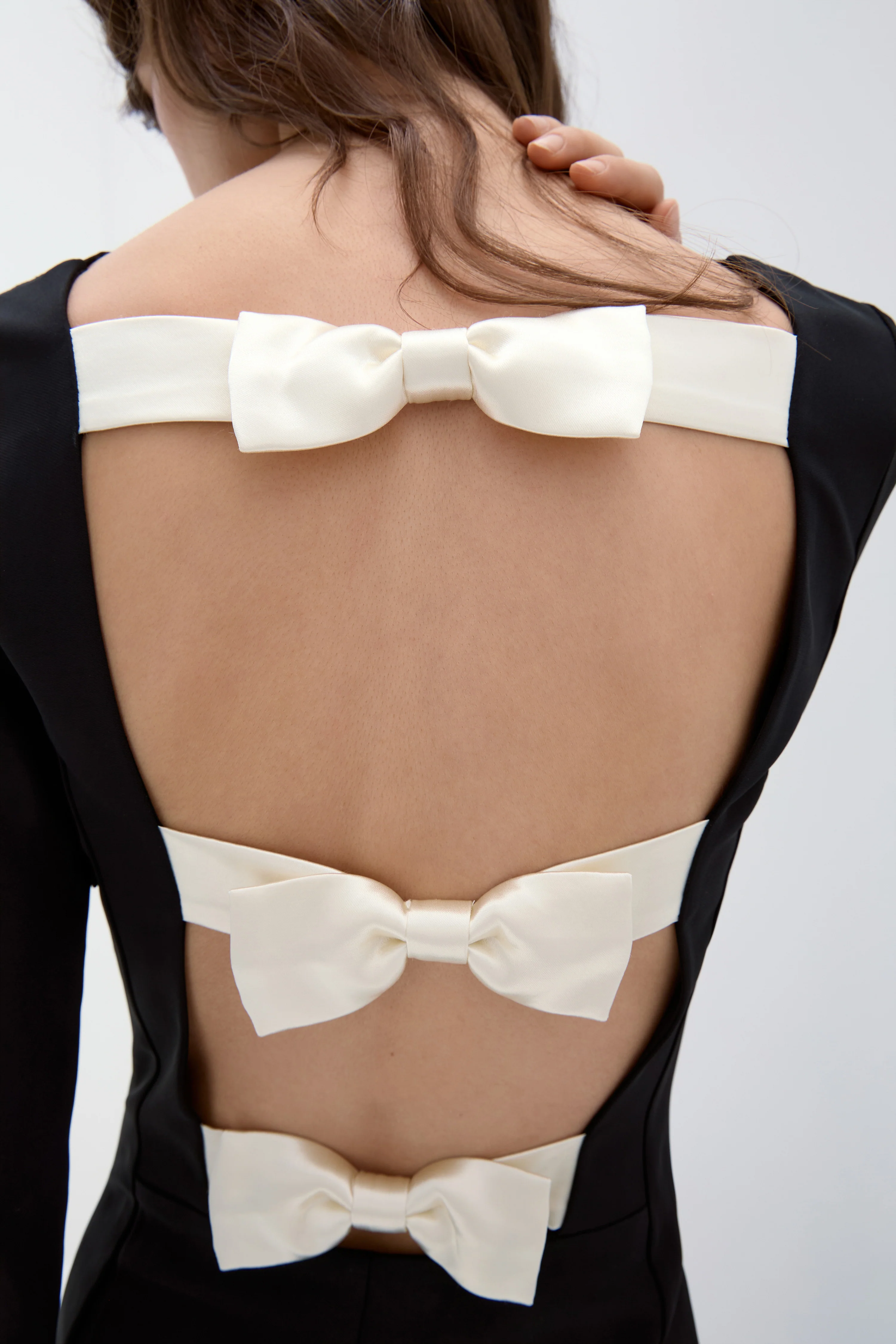 BOW-BACK MAXI DRESS - Image 3