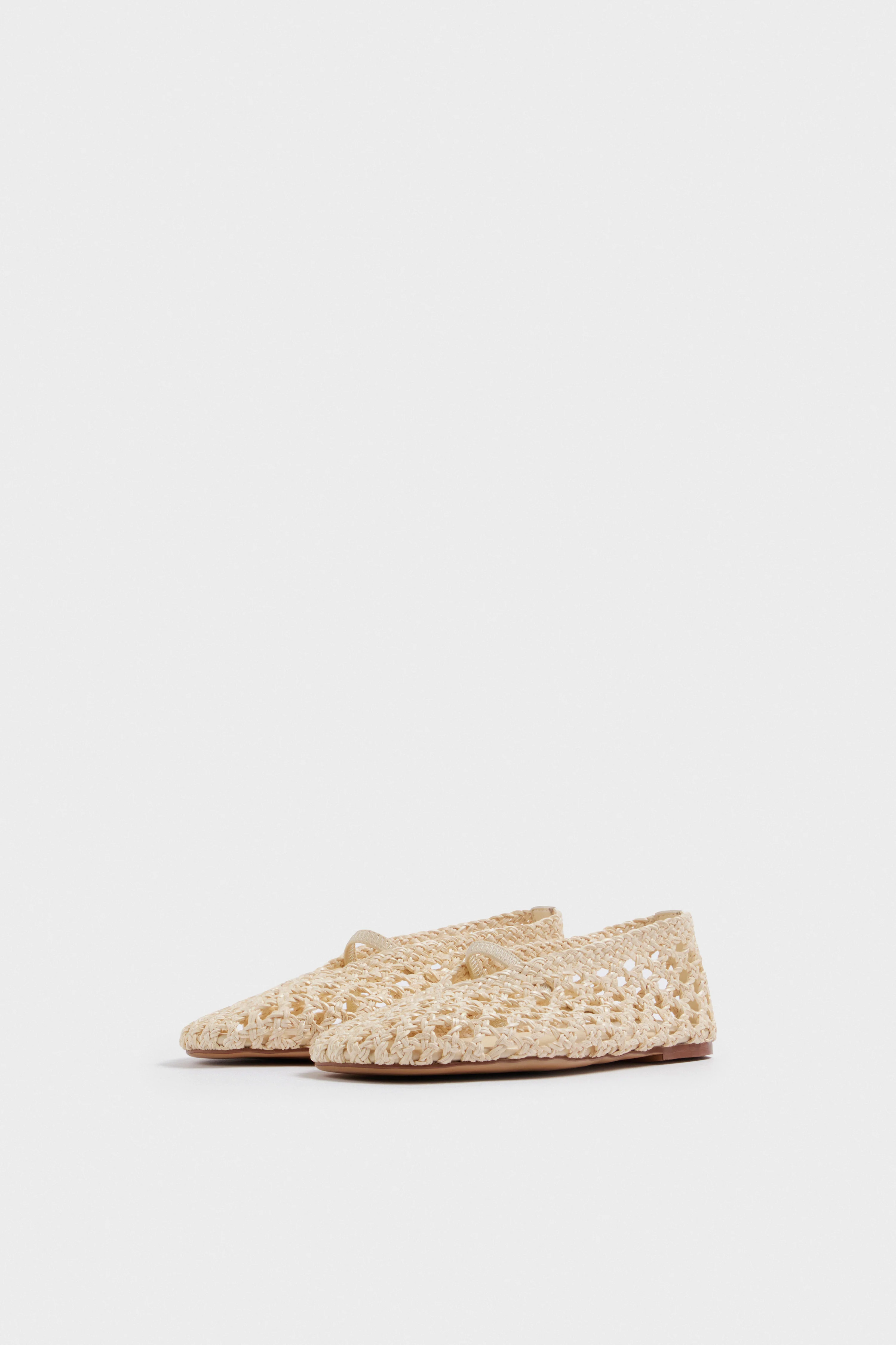 BRAIDED FLAT SHOES - Image 5