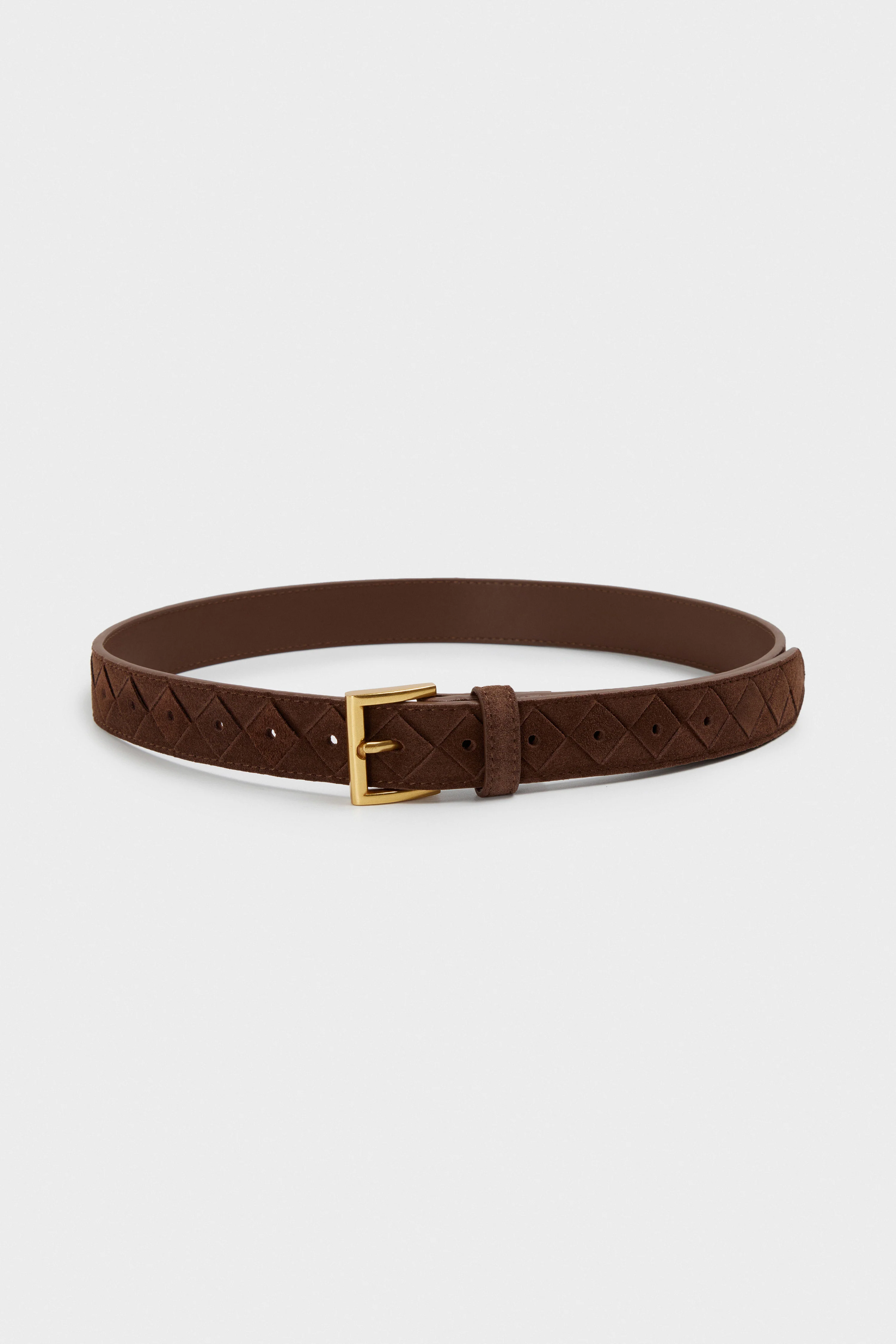 BRAIDED SUEDE BELT - Image 3