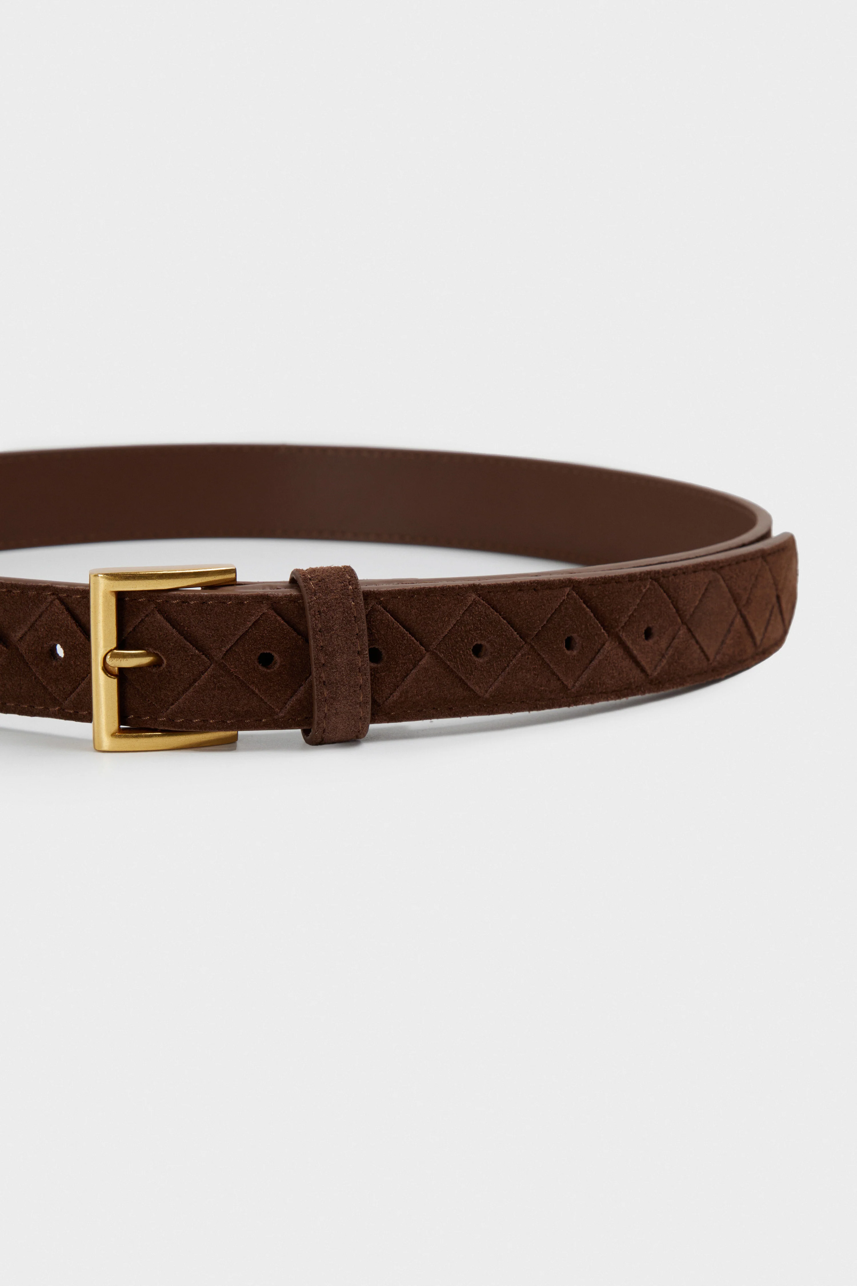 BRAIDED SUEDE BELT - Image 4